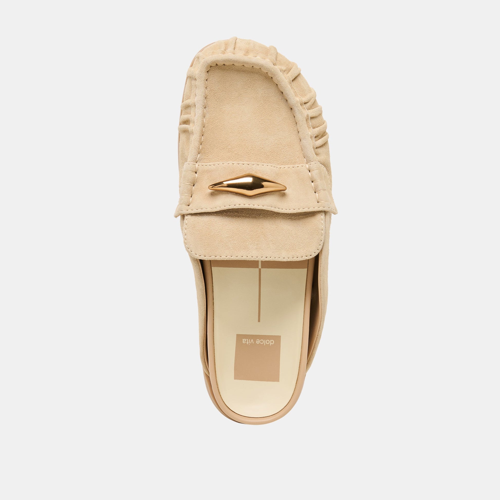 Jodero Almond Suede Flats