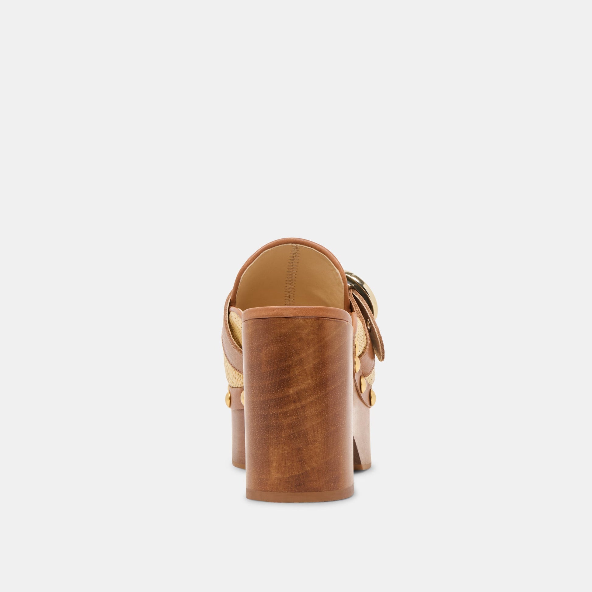 Debrah Lt Natural Raffia Clogs