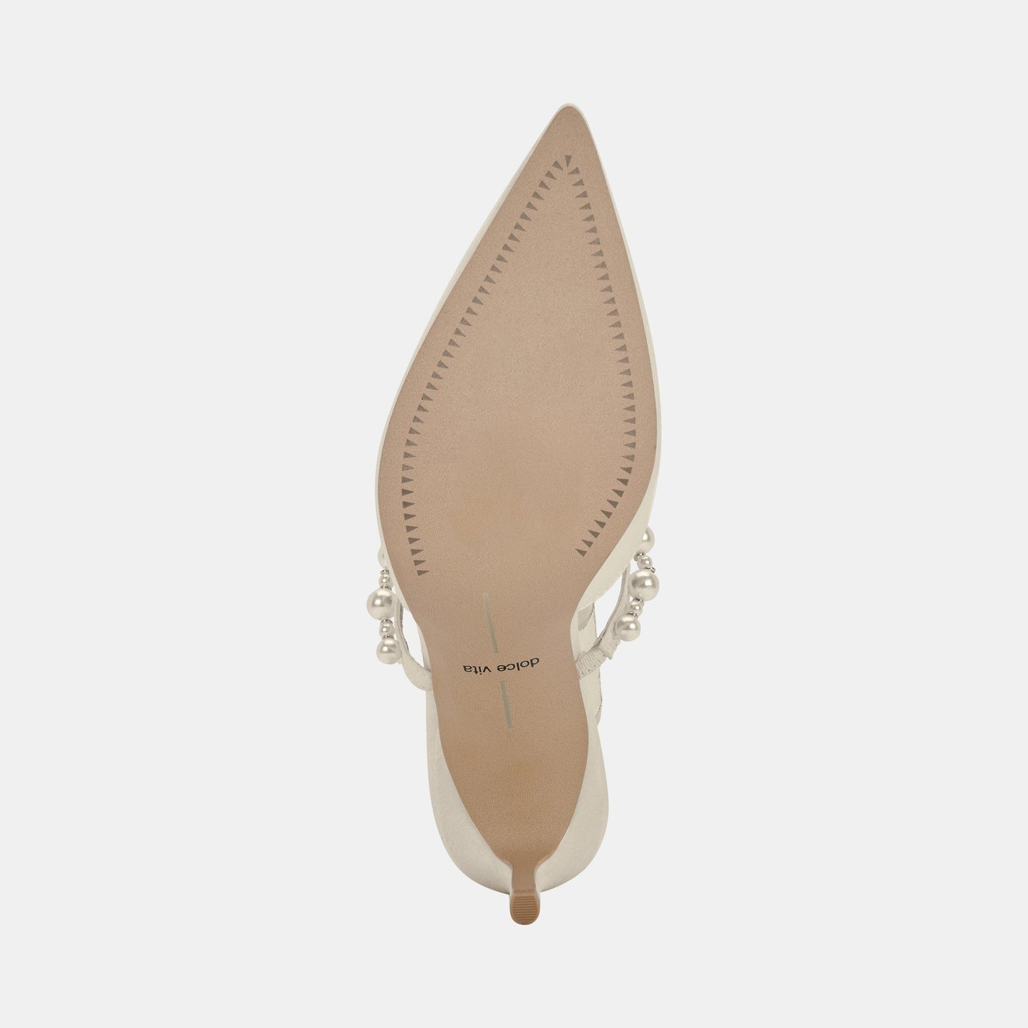 KANIKA Pearl Heels Vanilla Silk | Vanilla Silk Pearl Tapered Heels
 – Dolce Vita