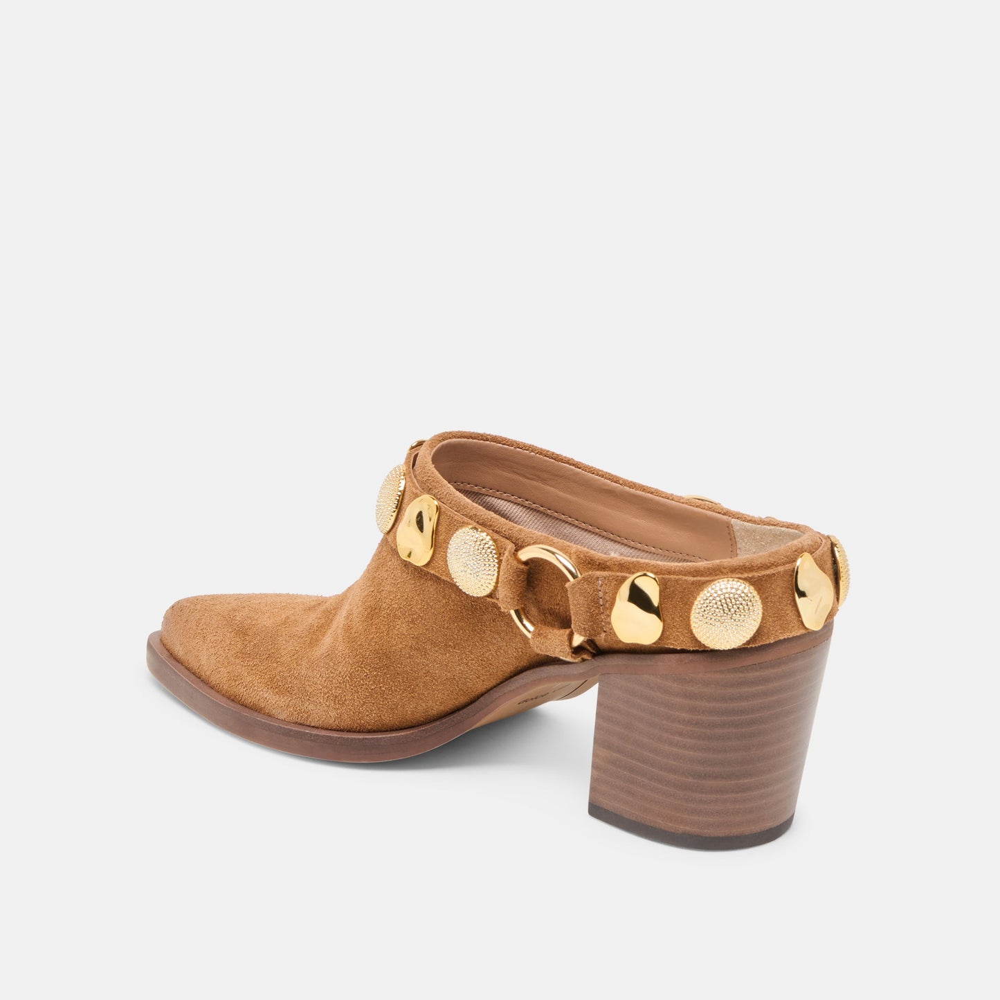 Kanyon Brown Suede Heels