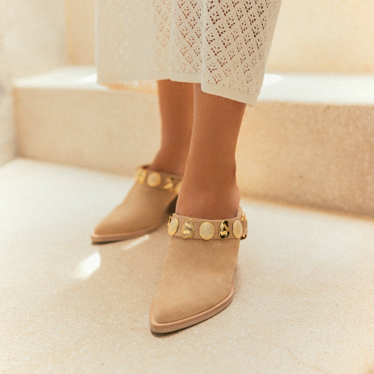 Kanyon Dune Suede Heels