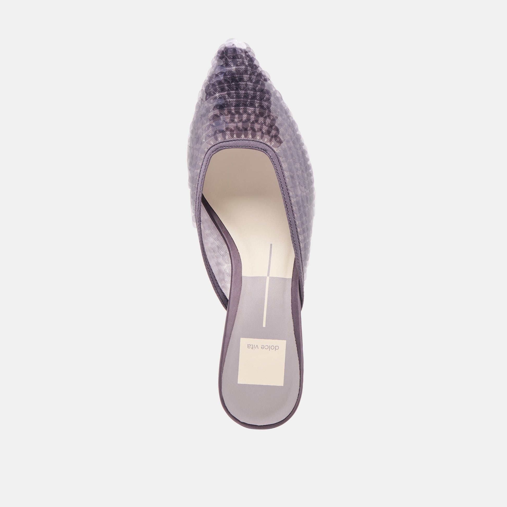Cleo Smoke Sequin Heels