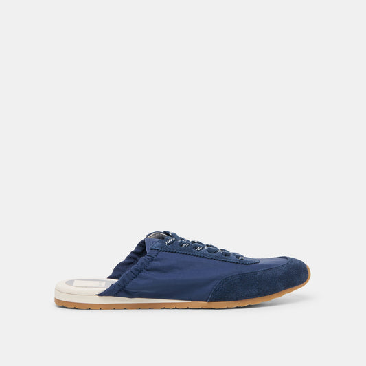 Daris Navy Nylon Sneakers