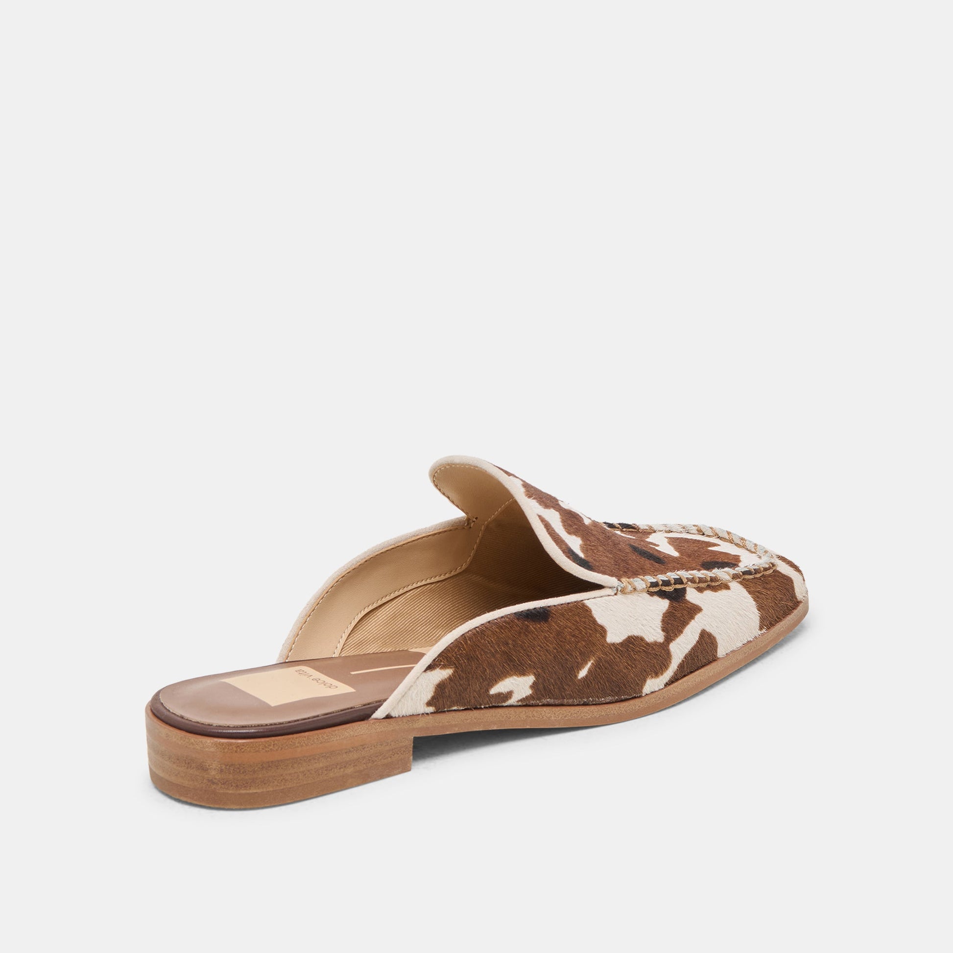 Bradly Cocoa Taurus Calf Hair Flats
