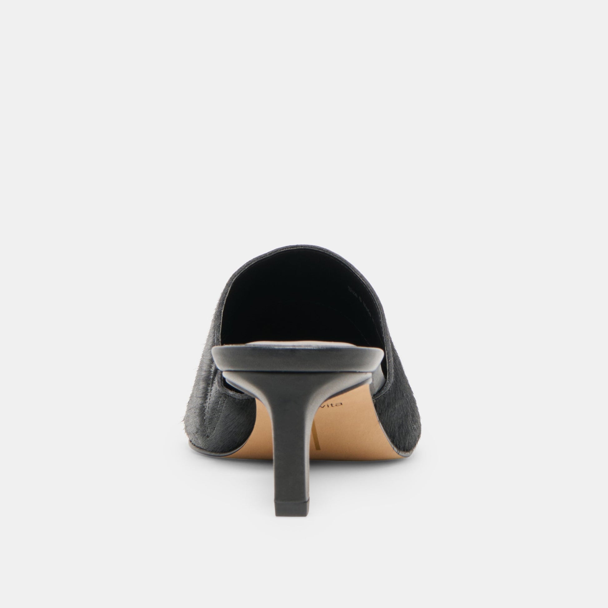 Lexy Nero Calf Hair Heels