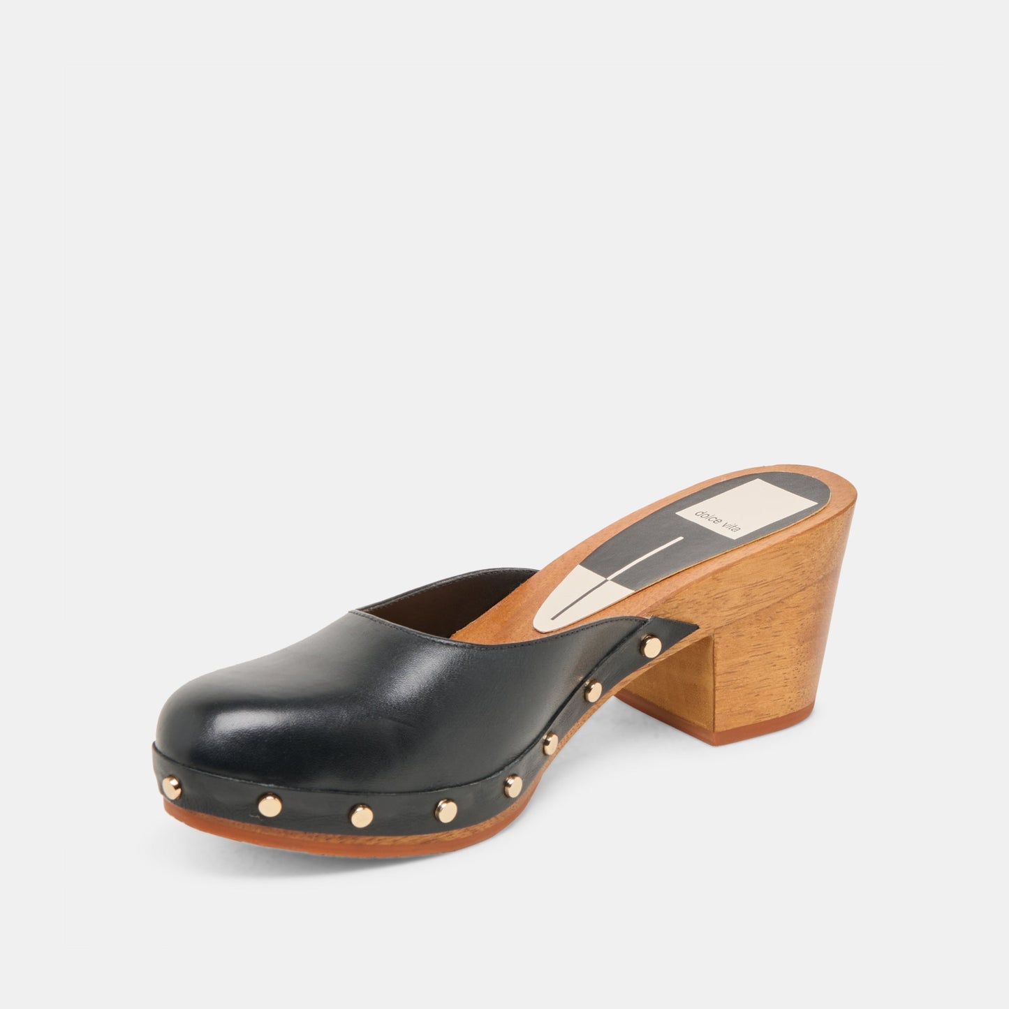 CAMYN HEELS BLACK LEATHER
 – Dolce Vita