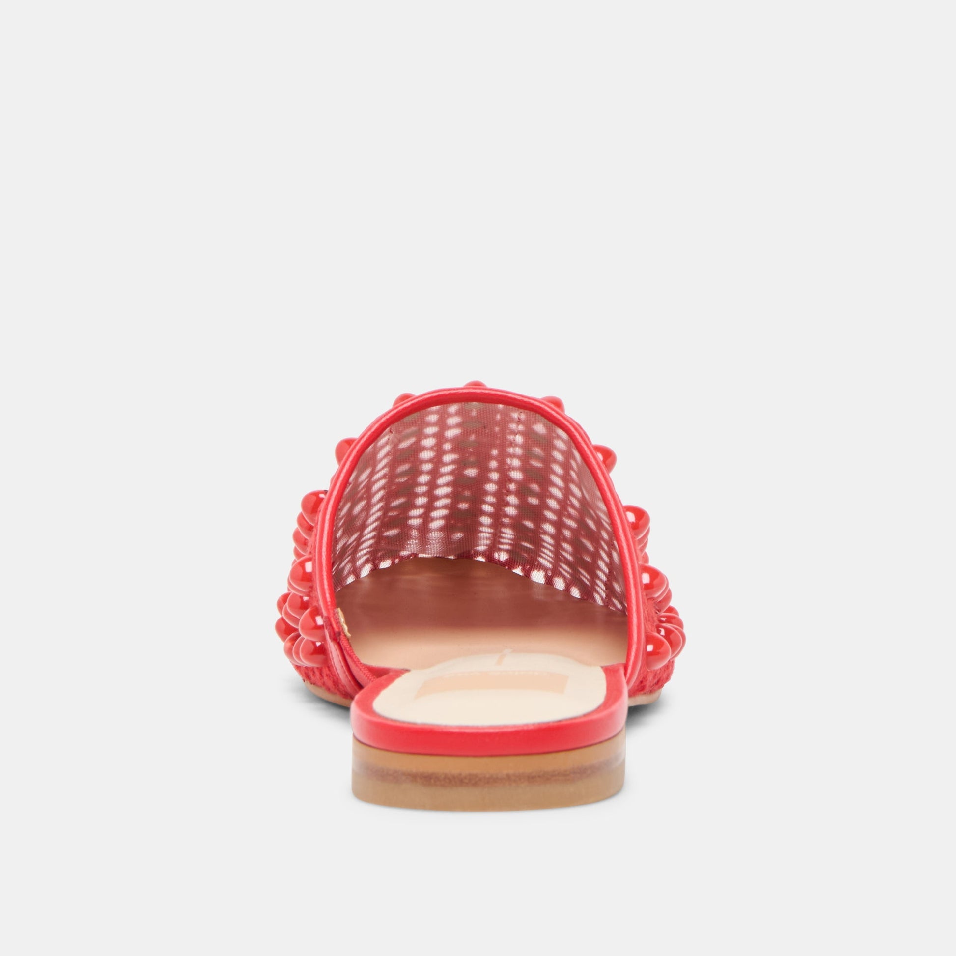 Rova Bead Chili Beaded Mesh Flats