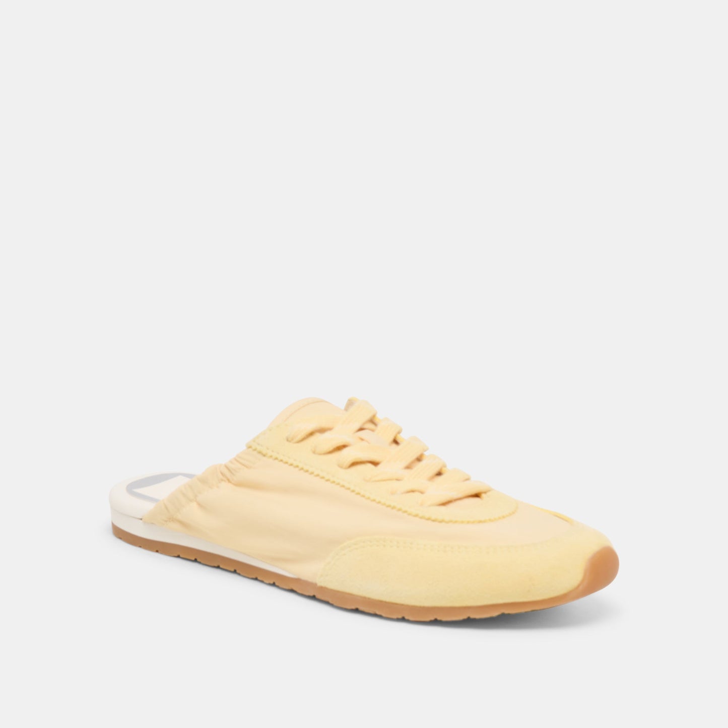Daris Lt Yellow Nylon Sneakers