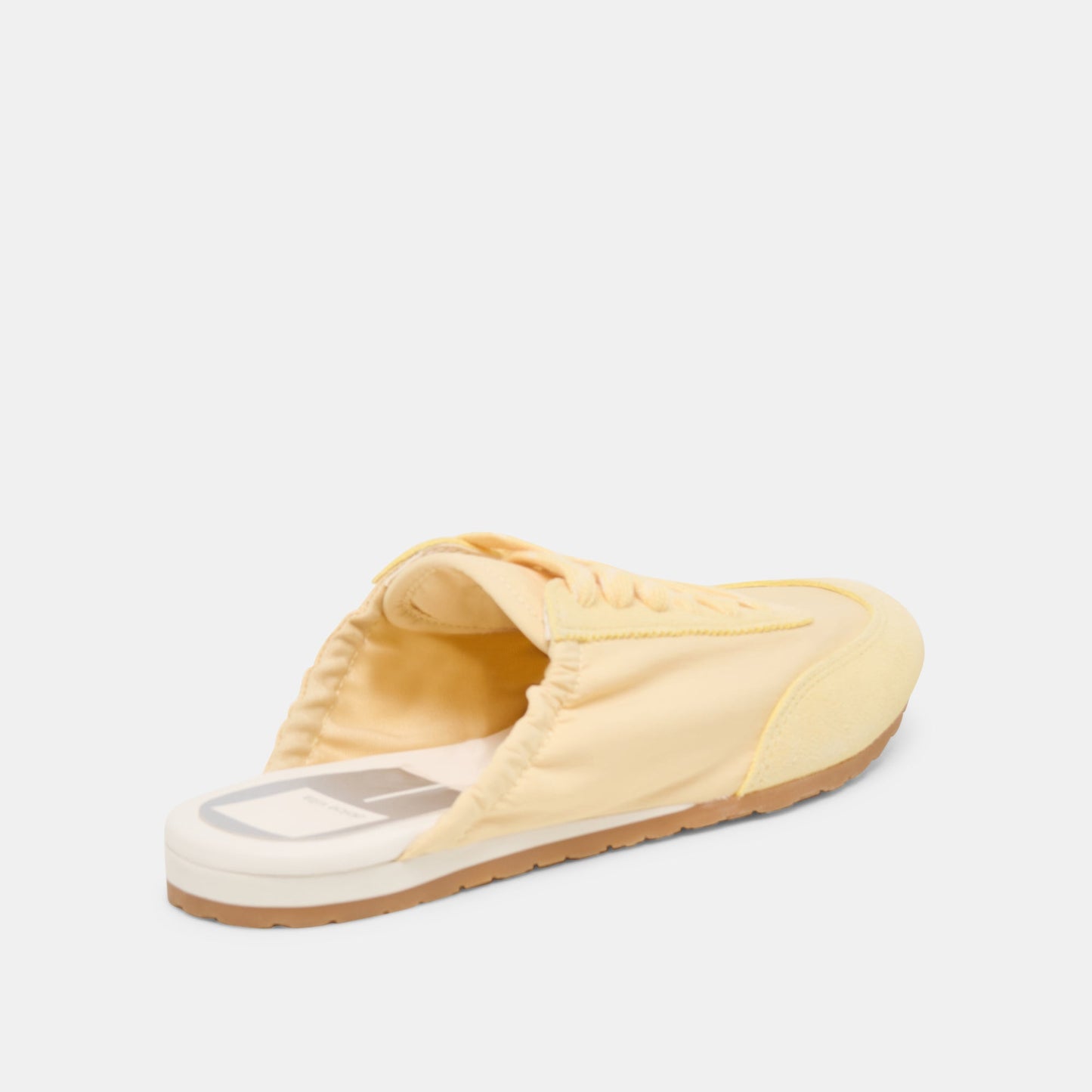 Daris Lt Yellow Nylon Sneakers