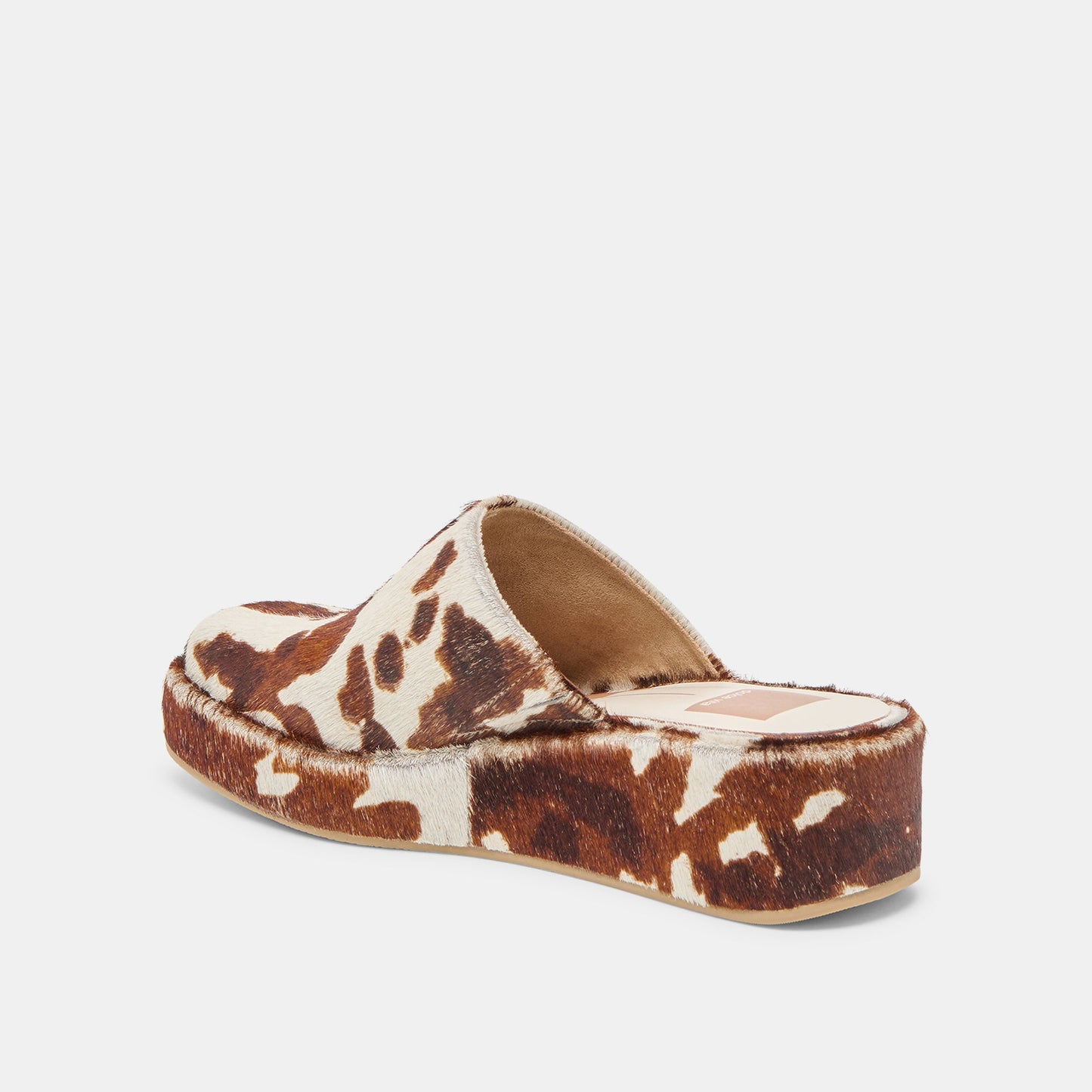 Rosita Cocoa Taurus Calf Hair Flats