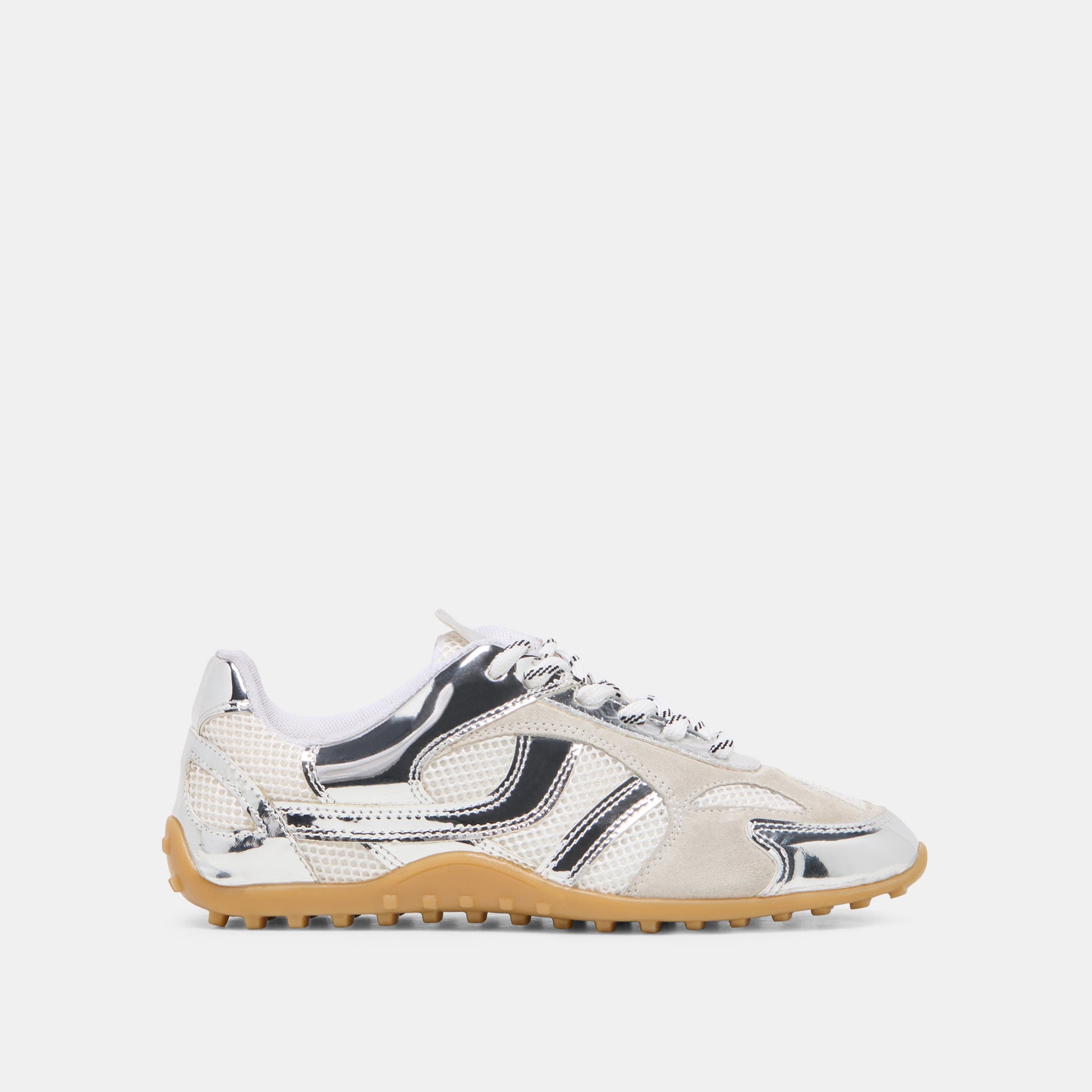 Myles Silver Multi Leather Sneakers