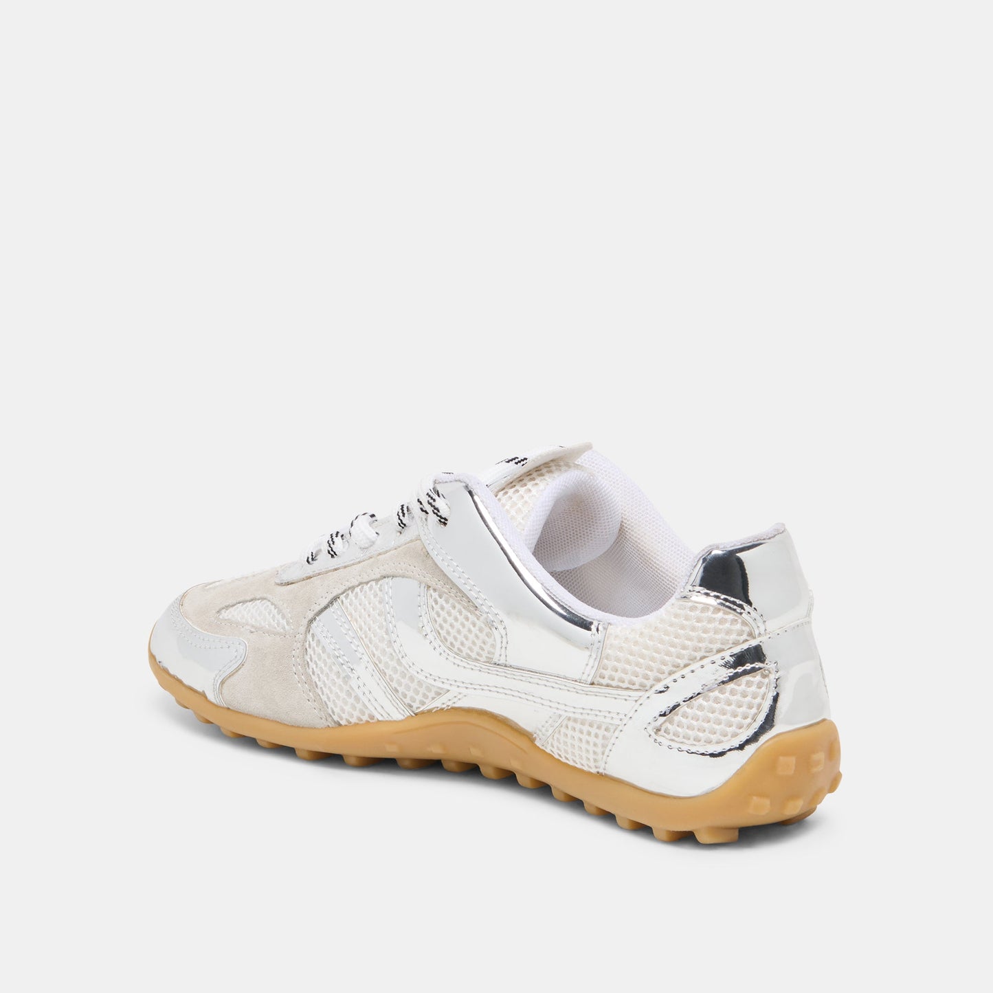 Myles Silver Multi Leather Sneakers