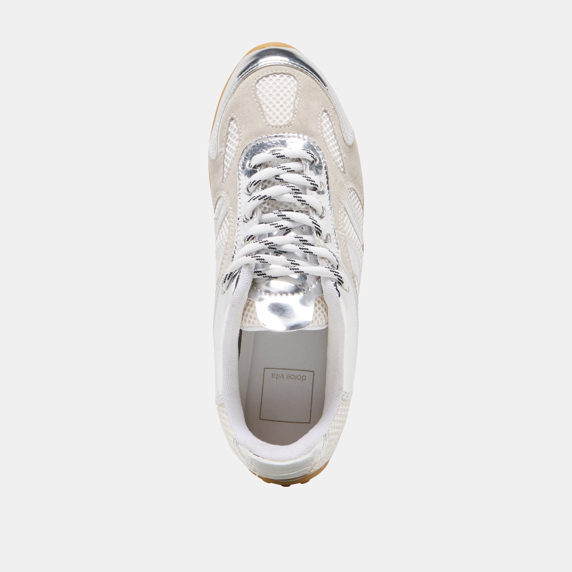 Myles Silver Multi Leather Sneakers