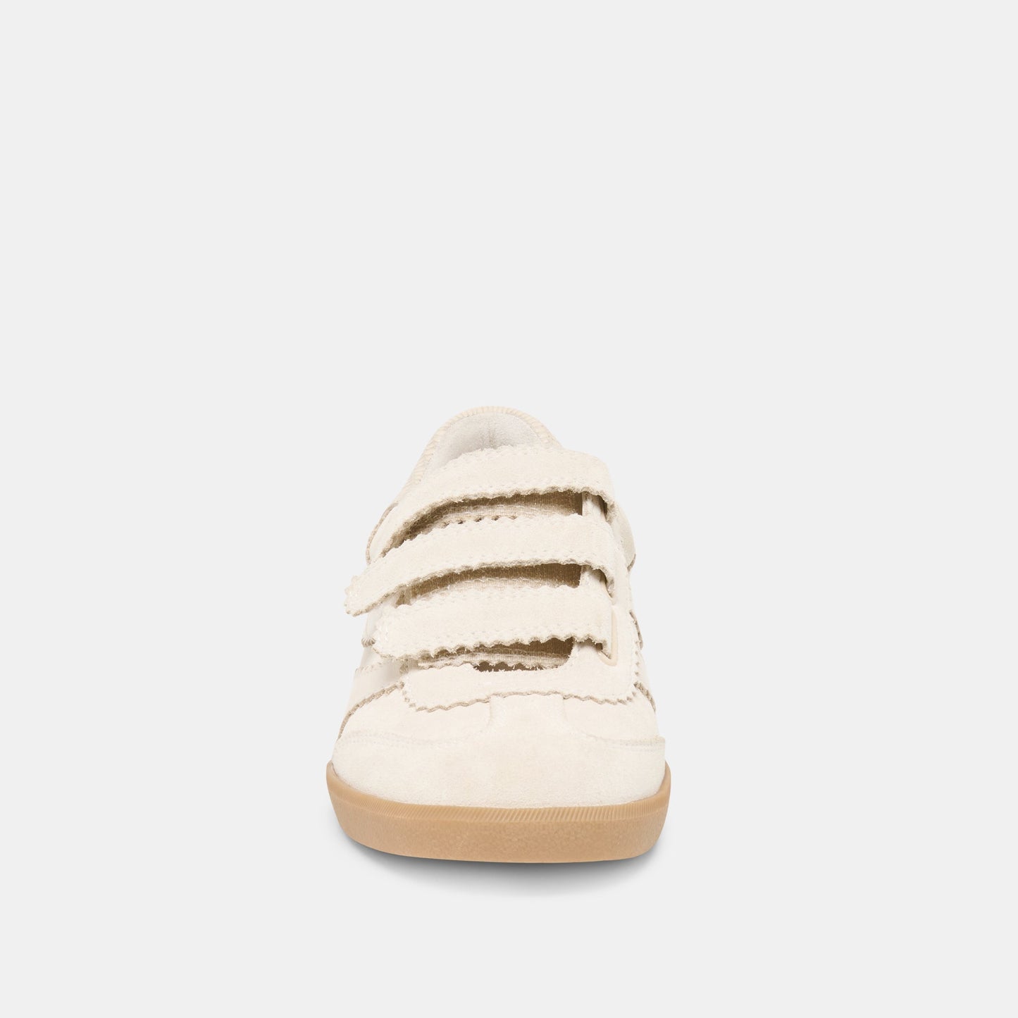 Merit Velcro Ivory Leather Sneakers