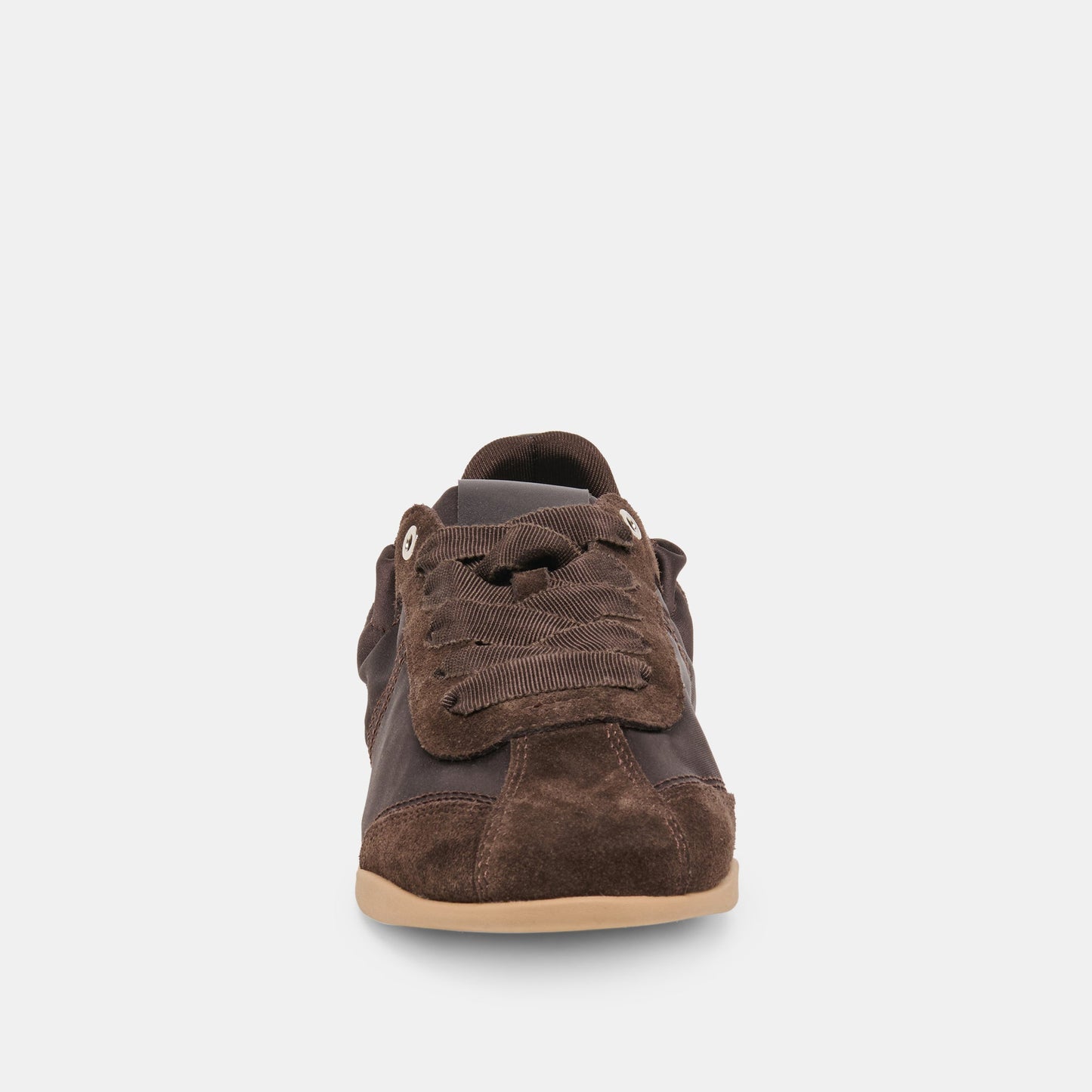 Dakoda Dk Brown Satin Sneakers