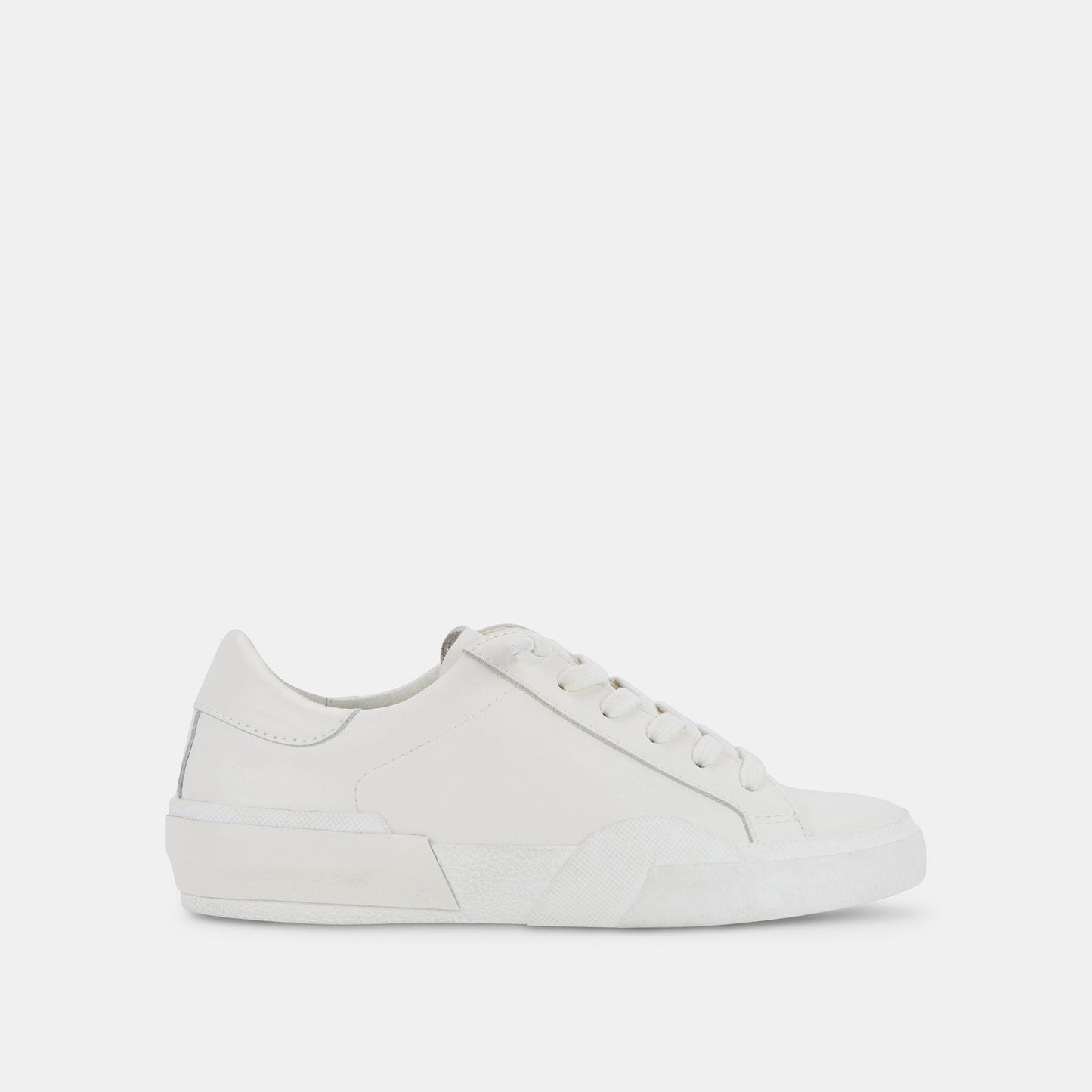 Zina 306 Sneakers White Recycled Leather | White Leather Sneakers
 – Dolce Vita