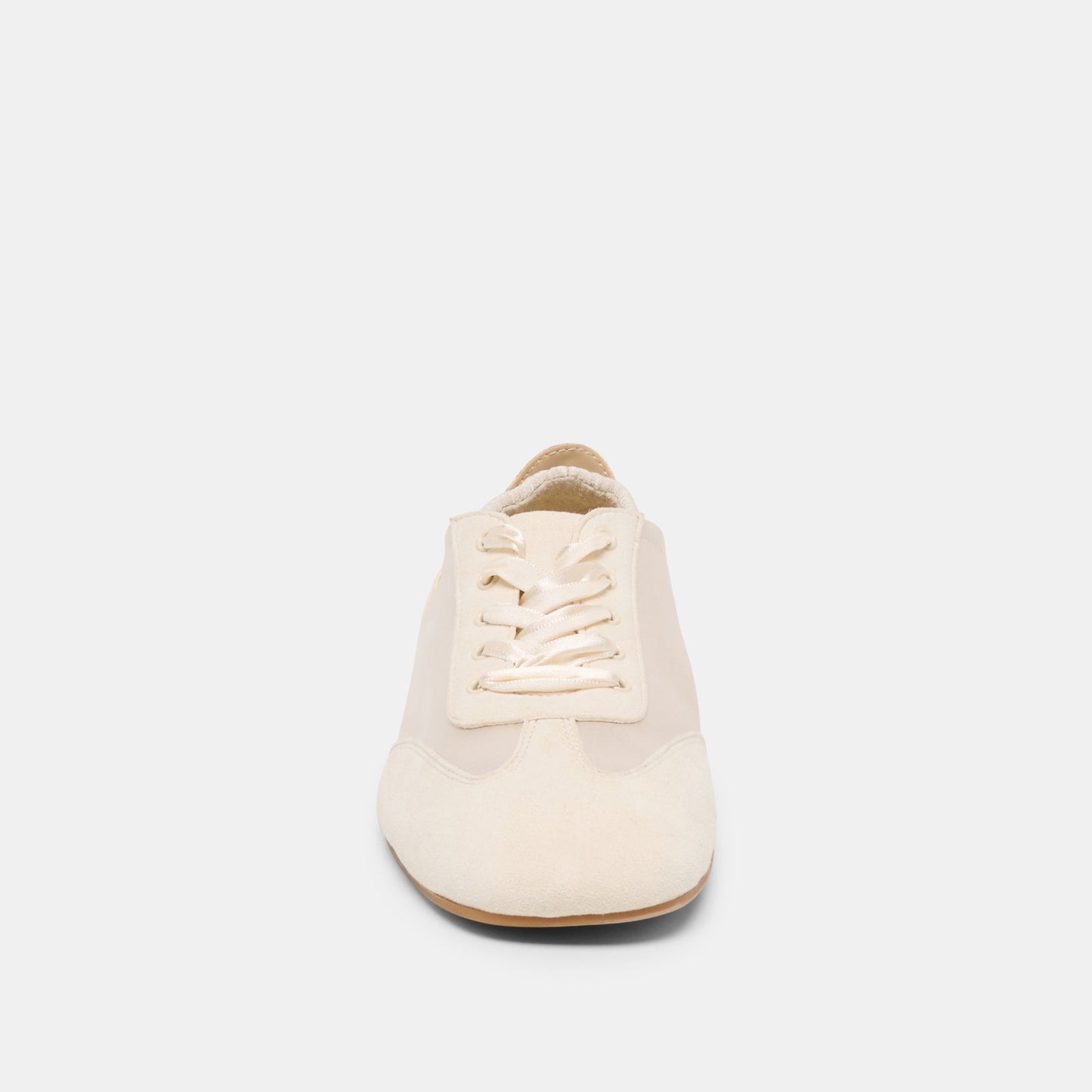 Itzy Vanilla Satin Sneakers