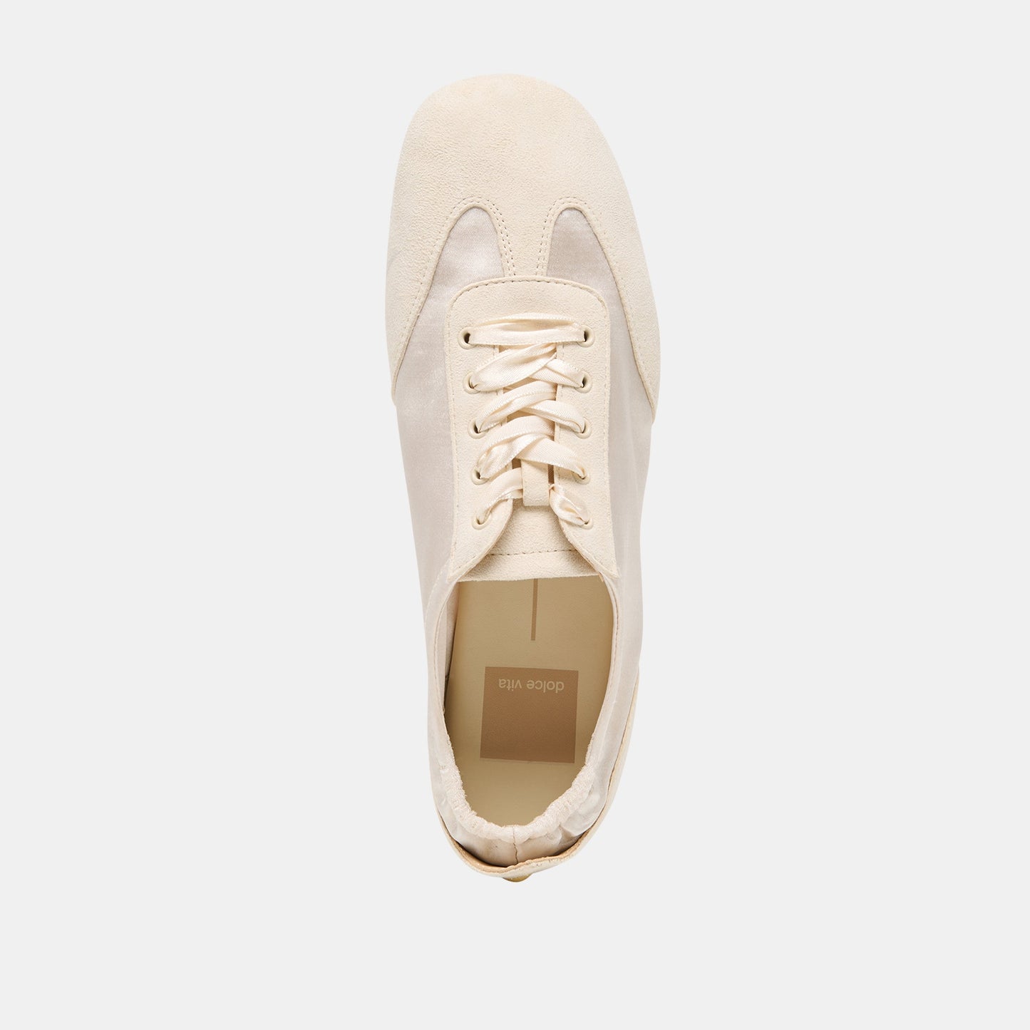 Itzy Vanilla Satin Sneakers