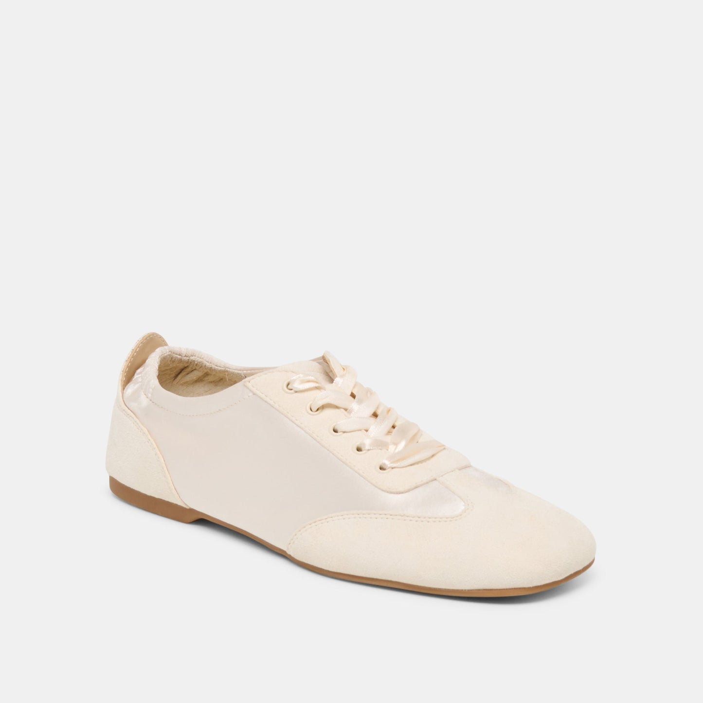 Itzy Vanilla Satin Sneakers