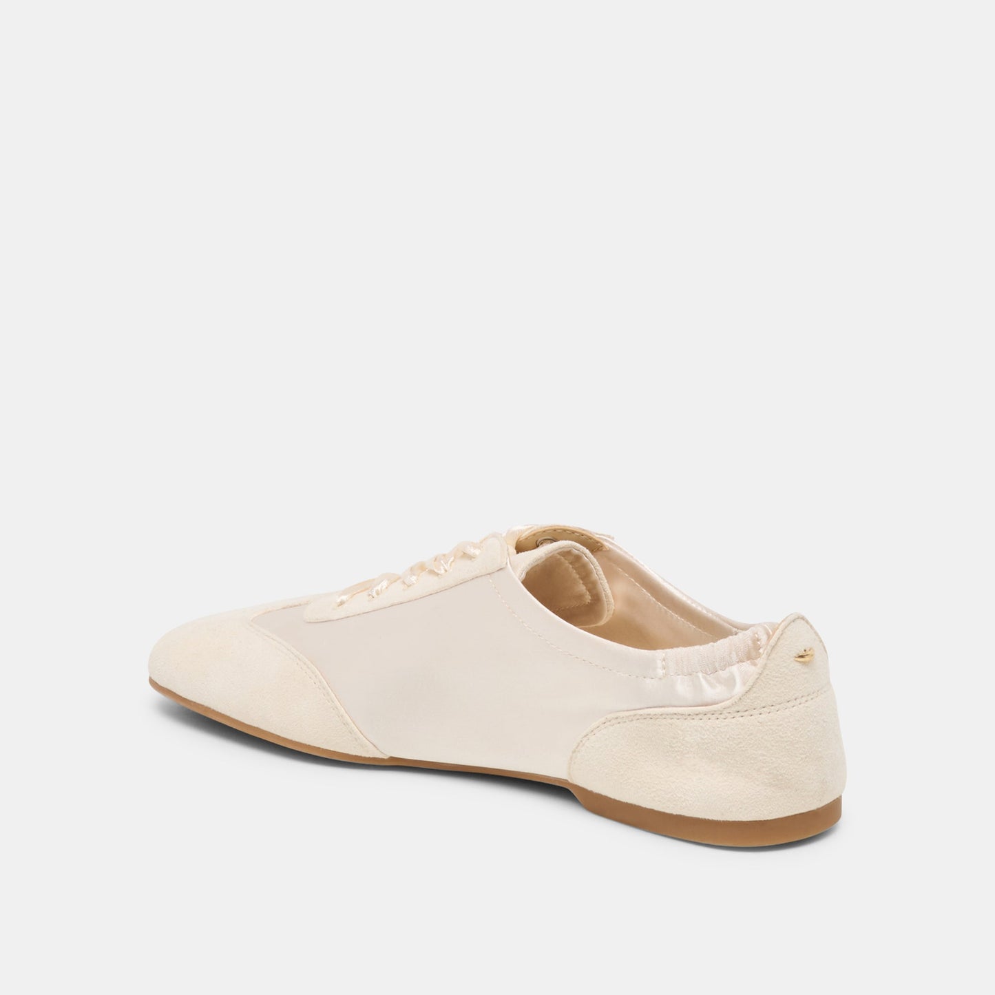 Itzy Vanilla Satin Sneakers