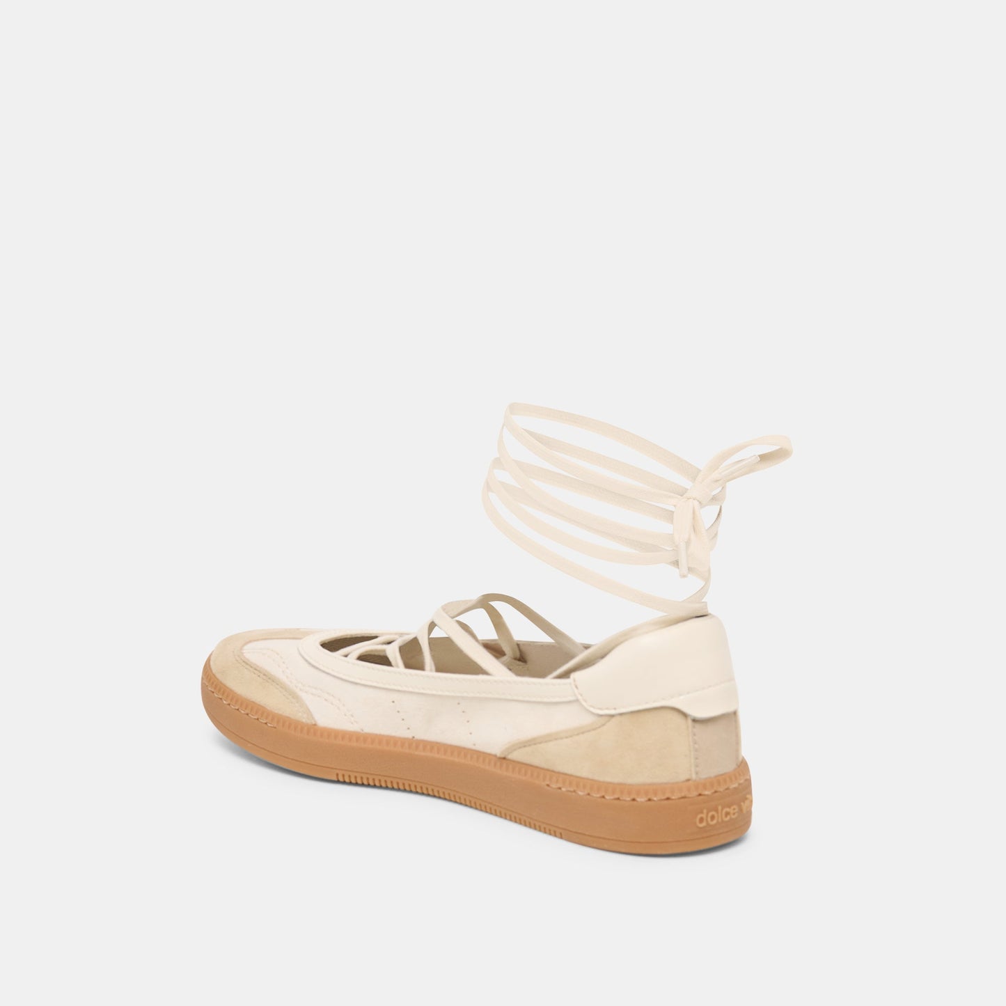 Nyomie Ivory Multi Leather Sneakers