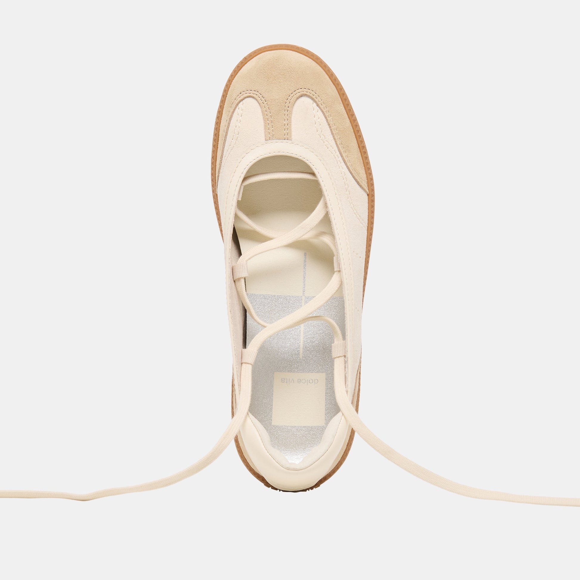 Nyomie Ivory Multi Leather Sneakers