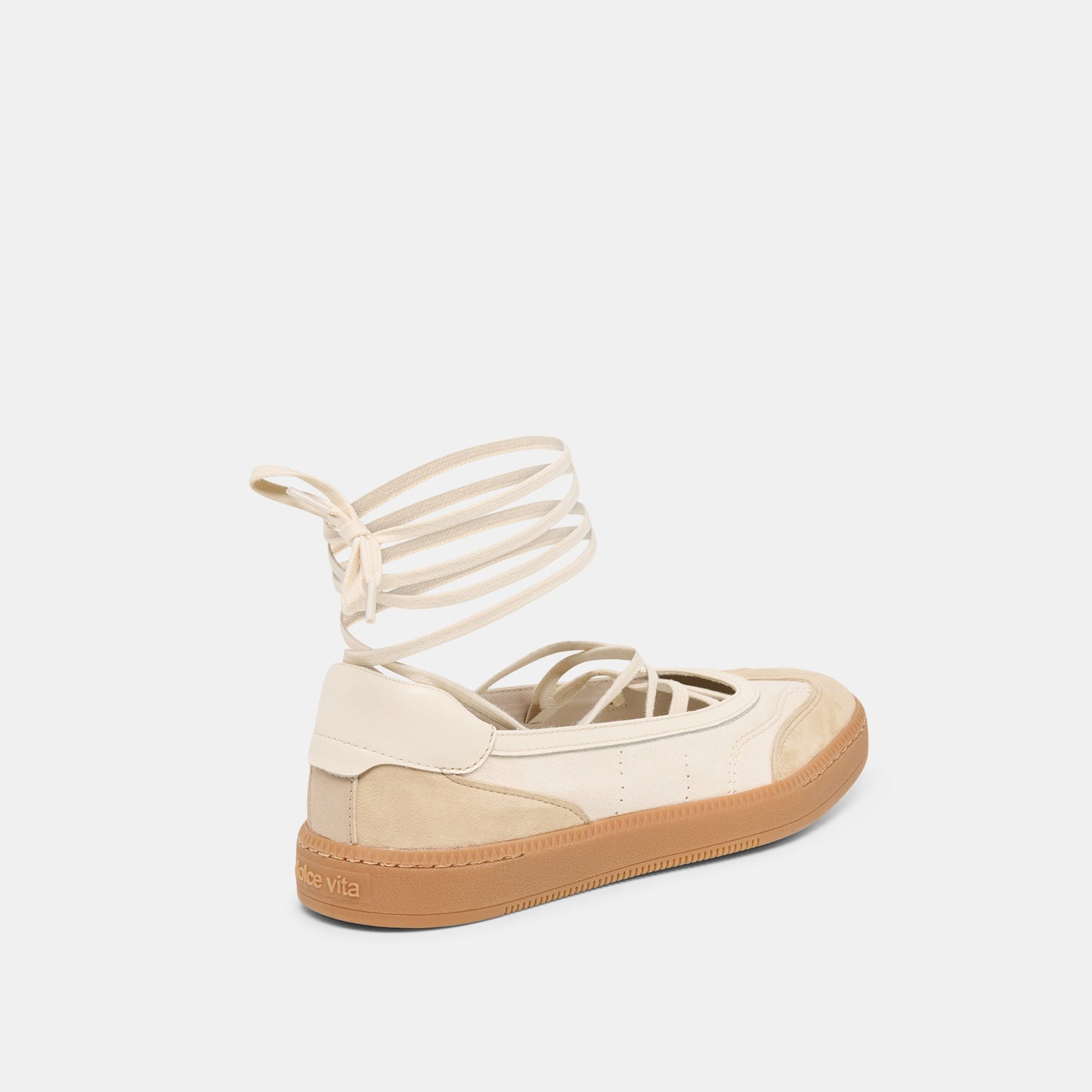Nyomie Ivory Multi Leather Sneakers