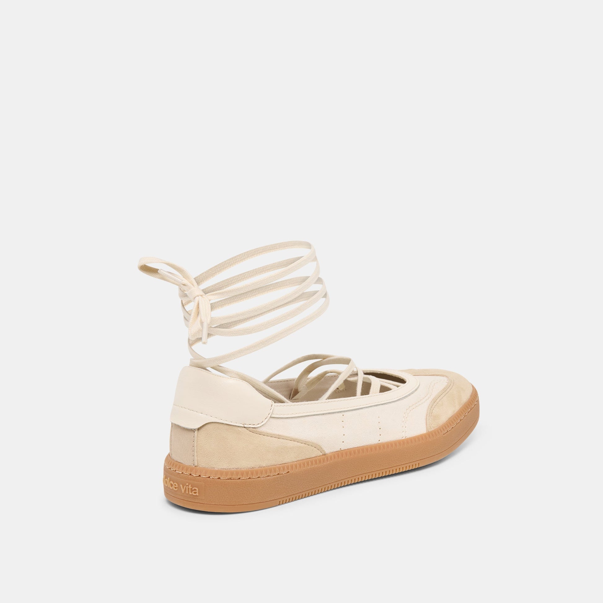 Nyomie Ivory Multi Leather Sneakers