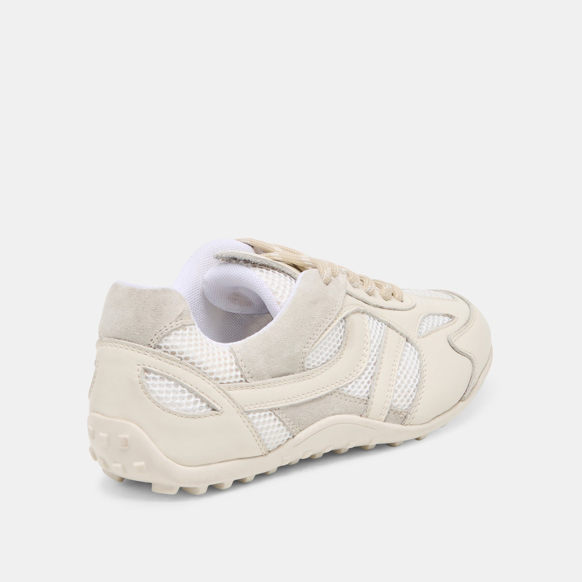 Myles White Multi Leather Sneakers