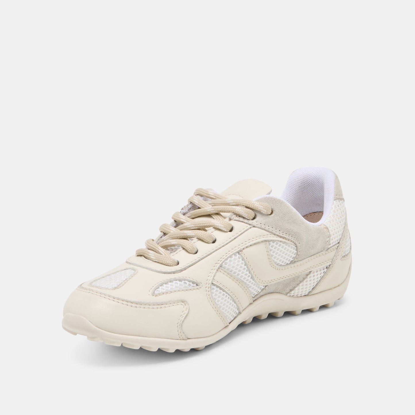 Myles White Multi Leather Sneakers