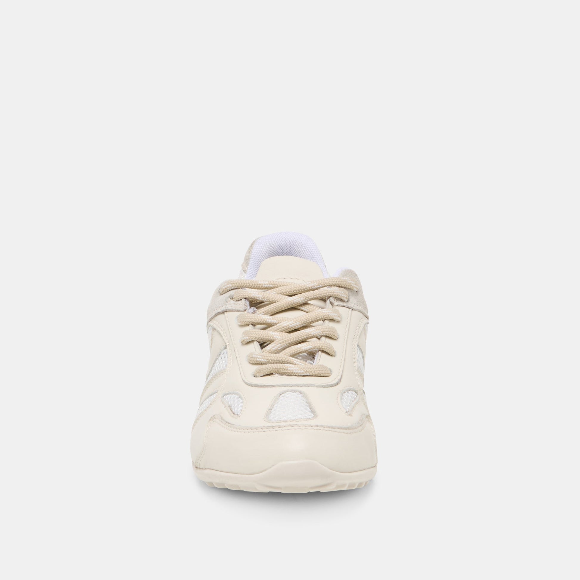 Myles White Multi Leather Sneakers