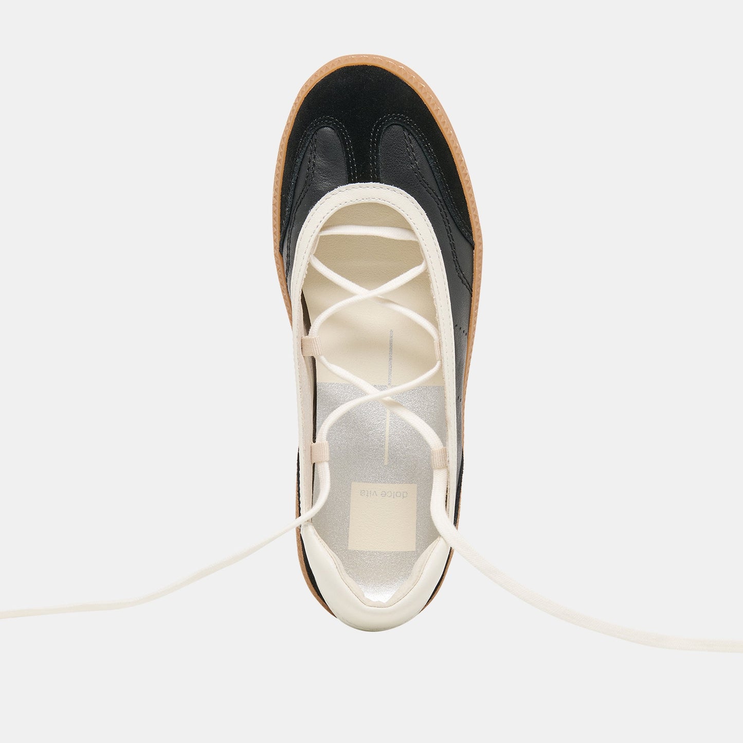 Nyomie Black Leather Sneakers