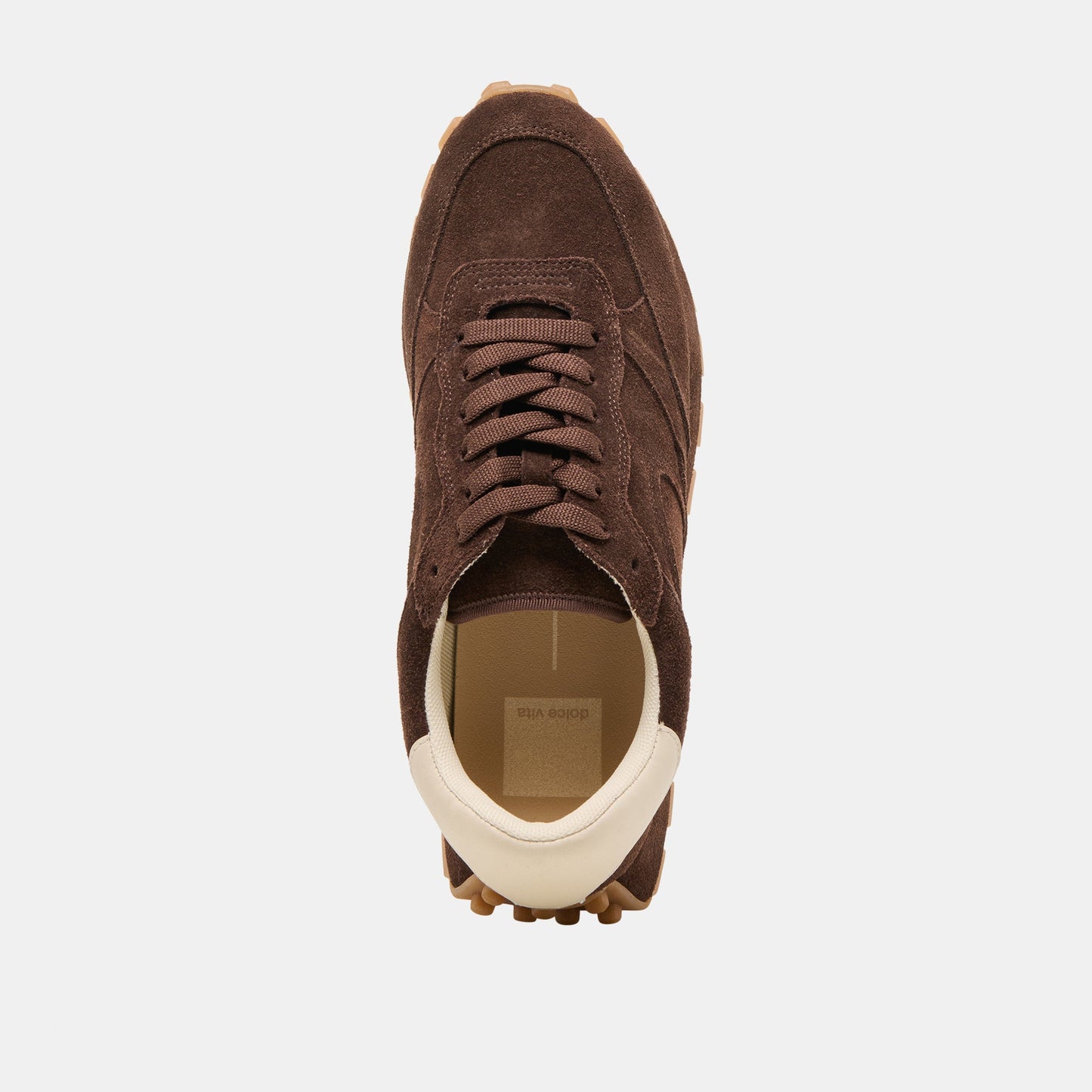 Tricia Dk Brown Suede Sneakers