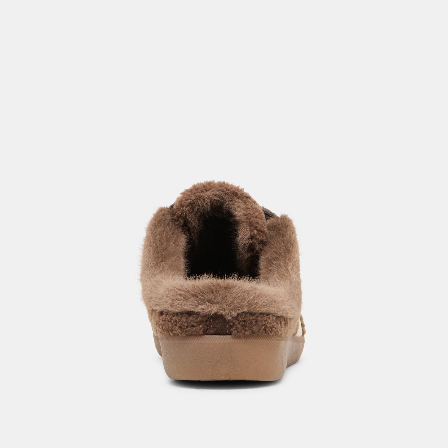 Merit Slide Plush Dk Brown Plush Sneakers