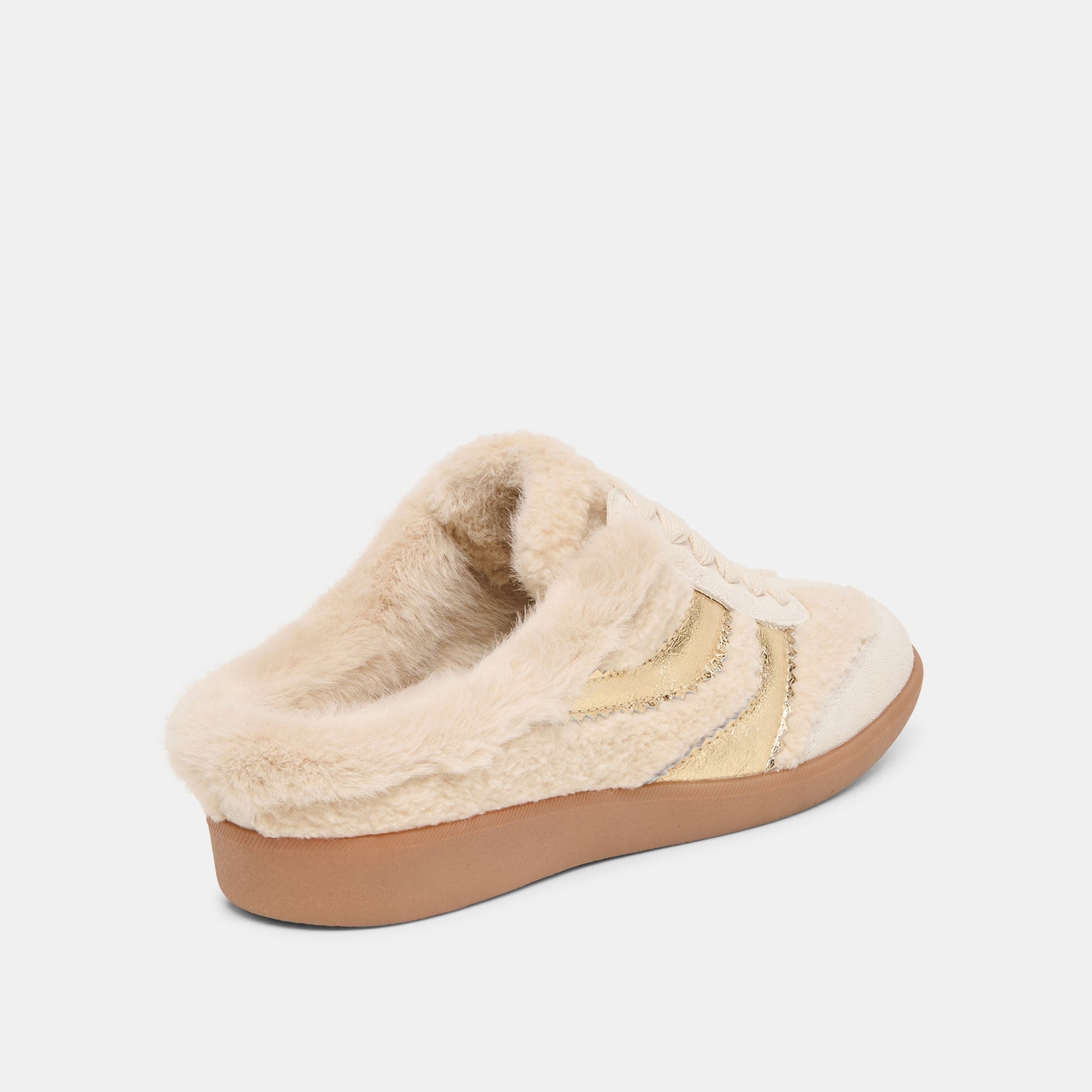Merit Slide Plush Natural Multi Plush Sneakers