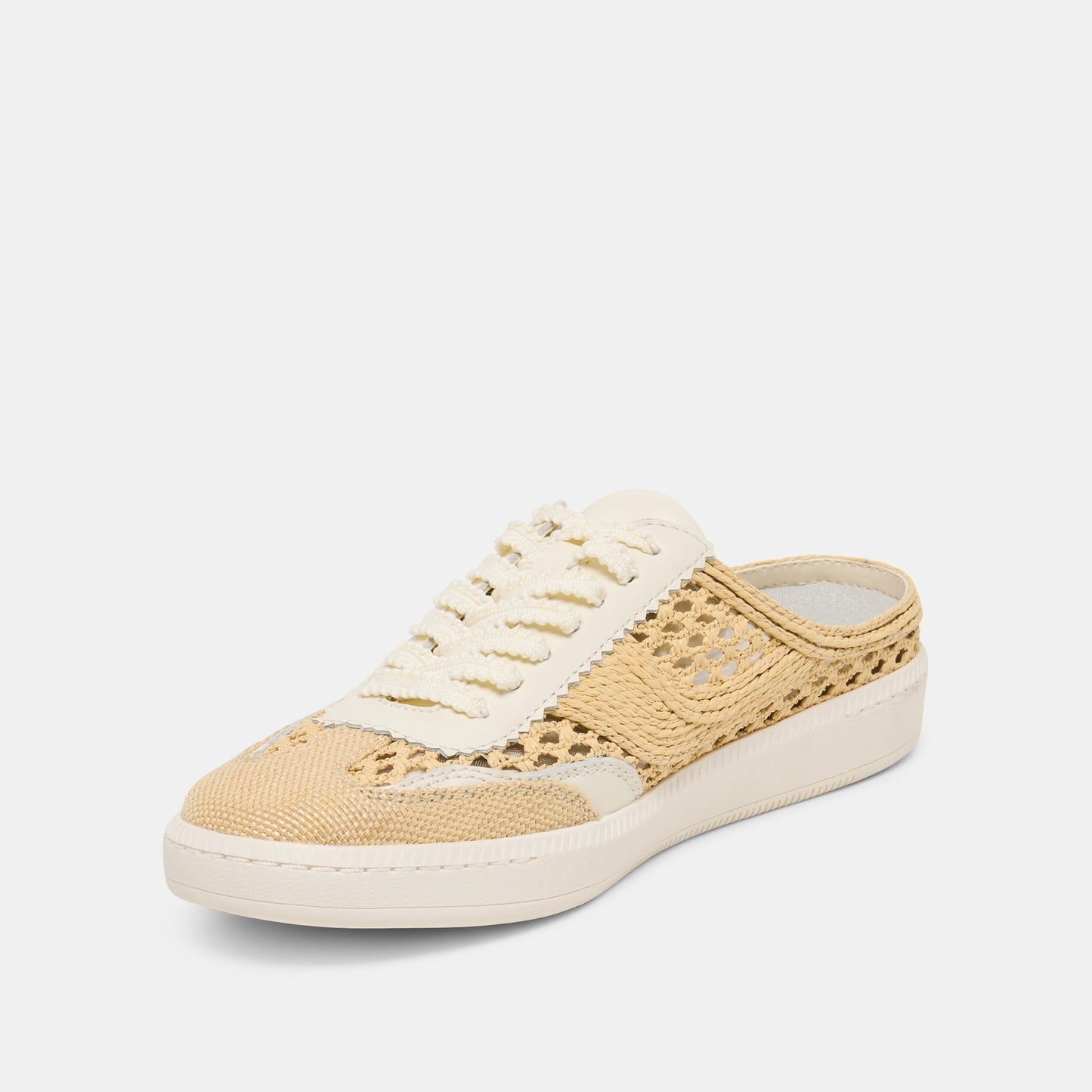 NOTICE SLIDE WOVEN SNEAKERS LT NATURAL WOVEN RAFFIA
 – Dolce Vita