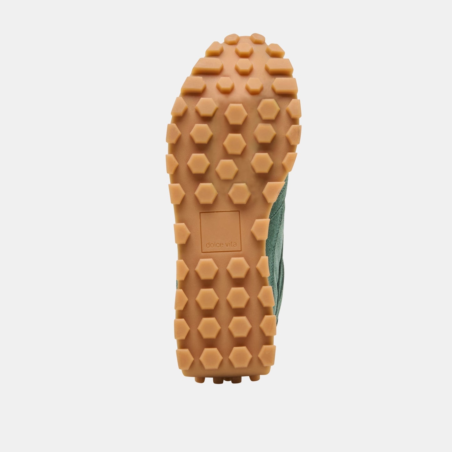Tricia Dk Green Suede Sneakers