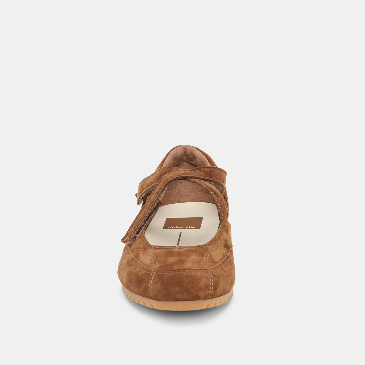 YONO Cocoa Suede Ballet Sneaker Flats