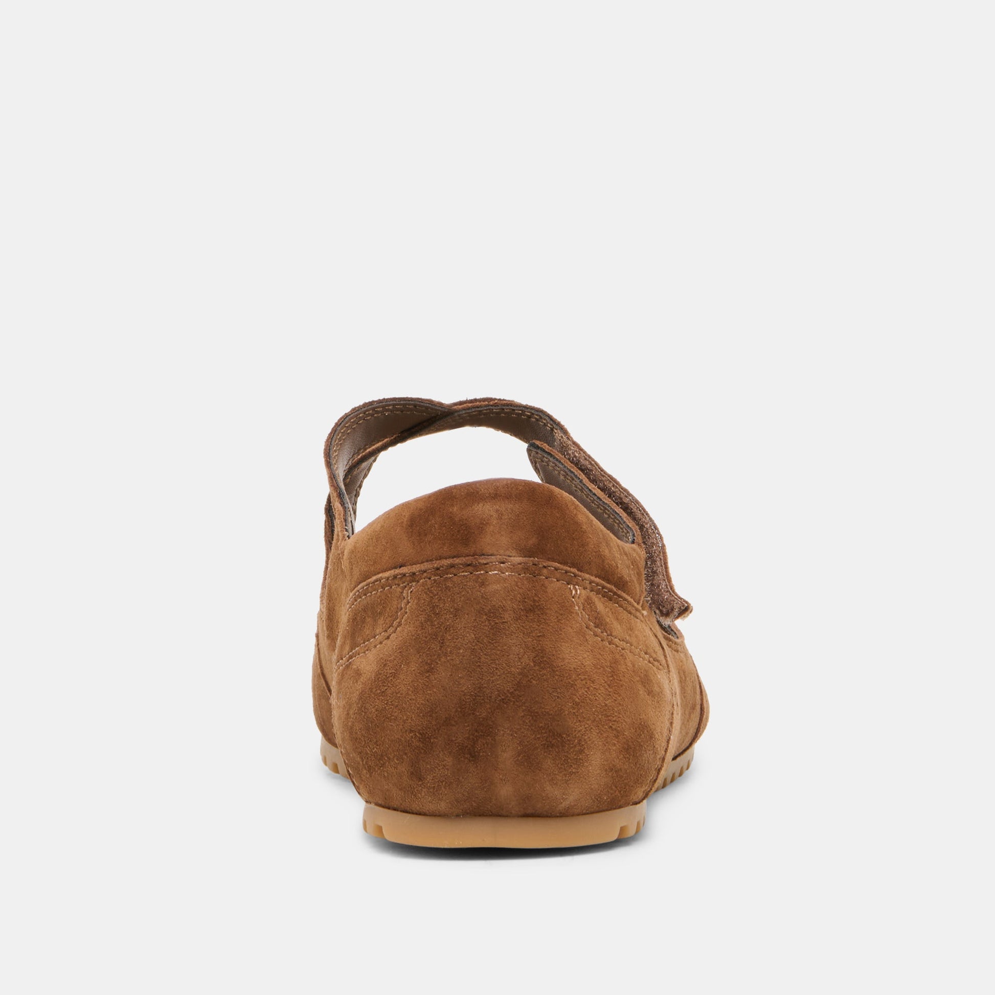 YONO Cocoa Suede Ballet Sneaker Flats