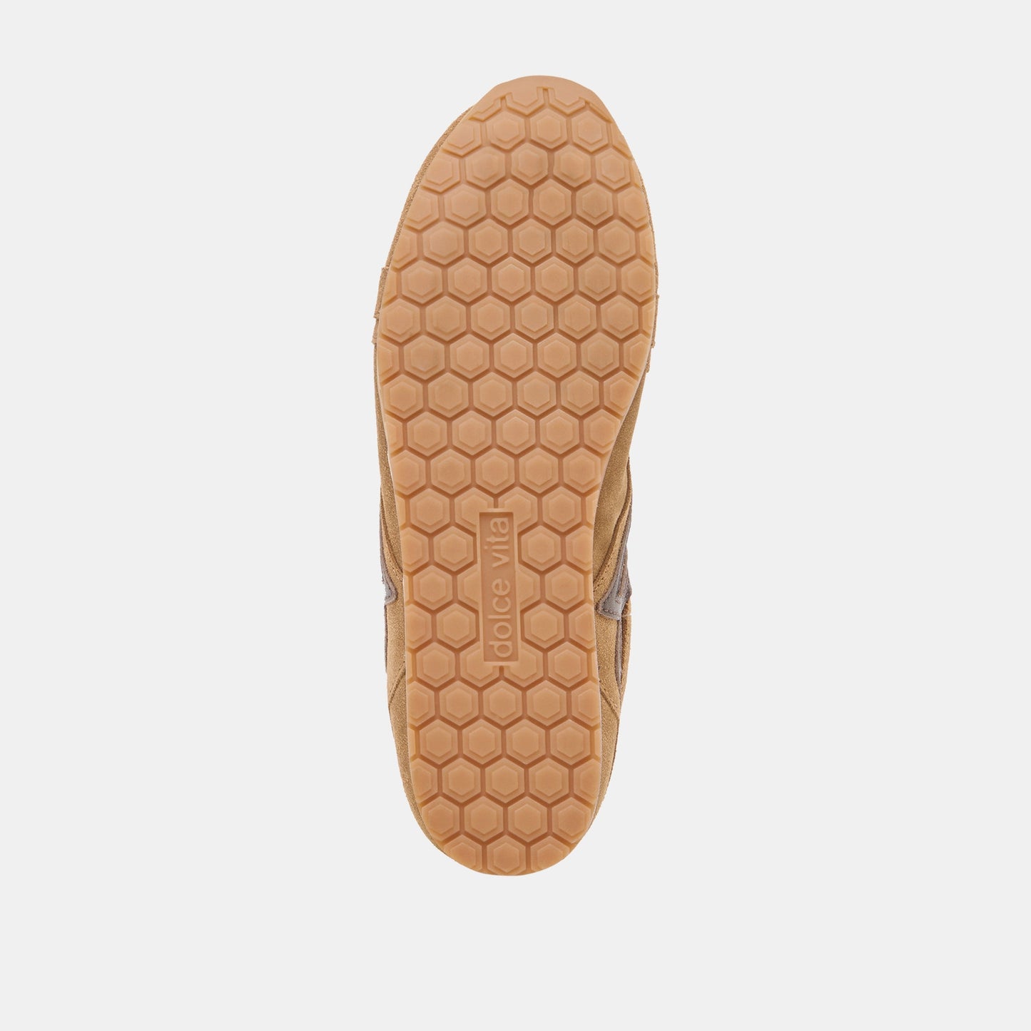 DEACON Lt Brown Suede Lace-Up Sneakers