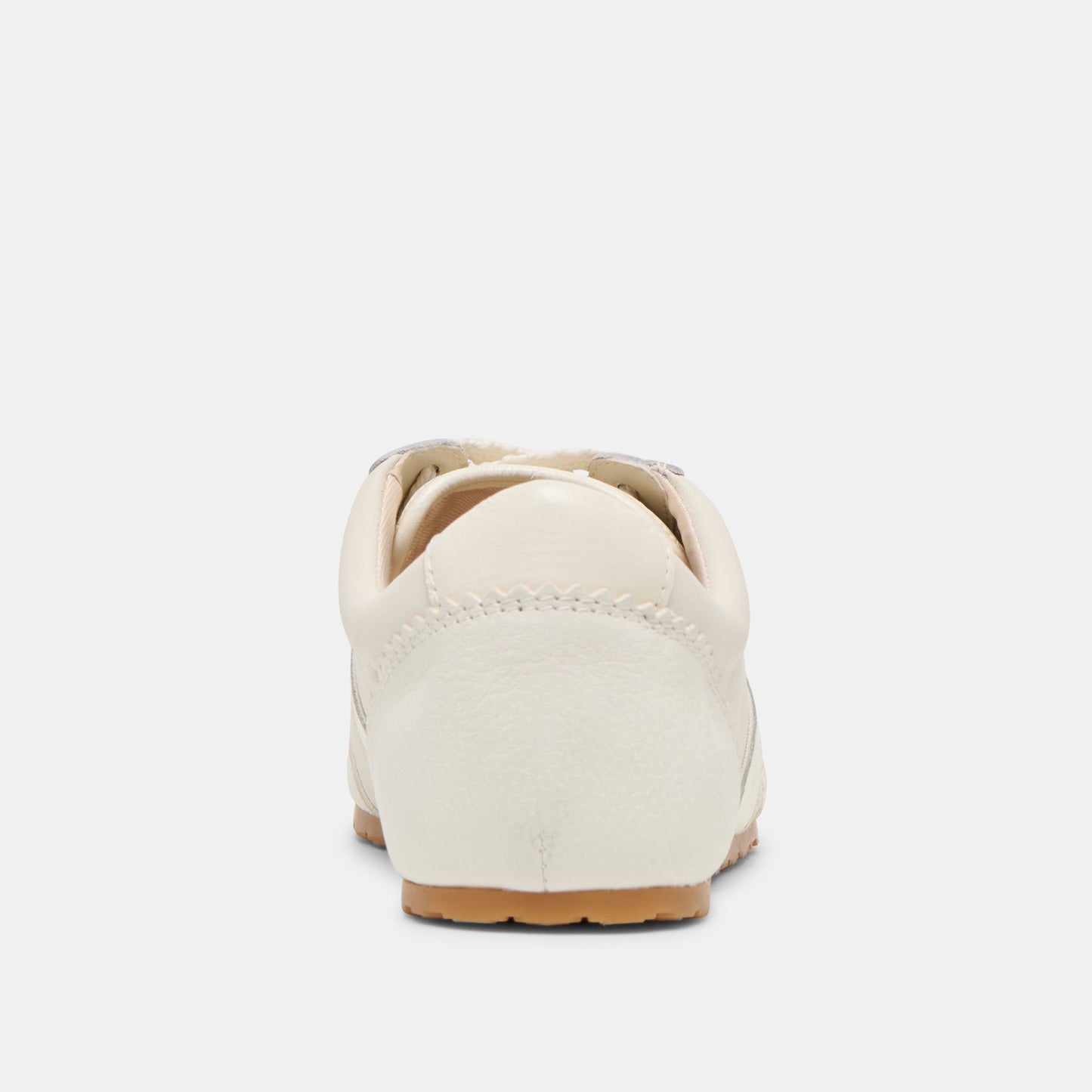 Dorie White Leather Sneakers