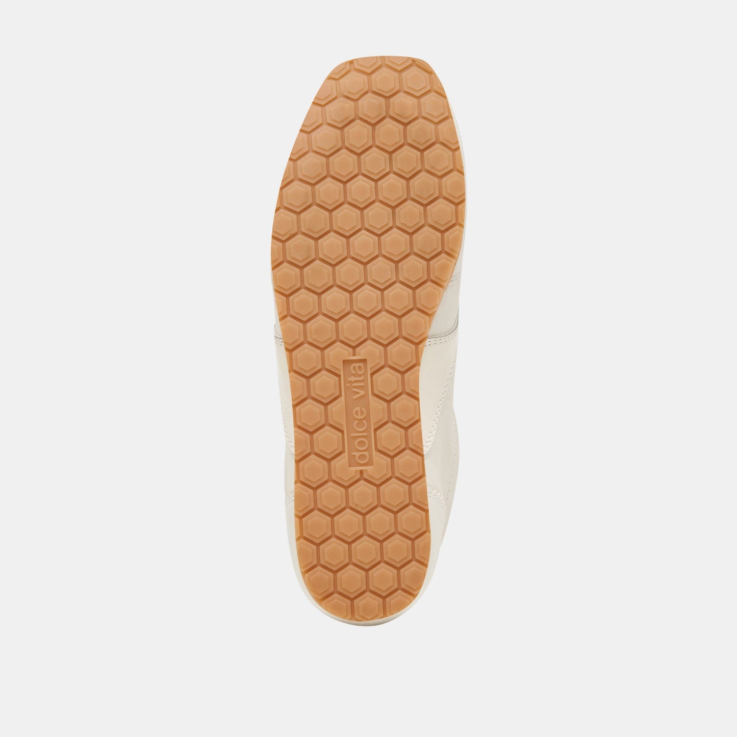 Dorie White Leather Sneakers