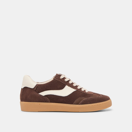 NOTICE SNEAKERS DK BROWN SUEDE
 – Dolce Vita