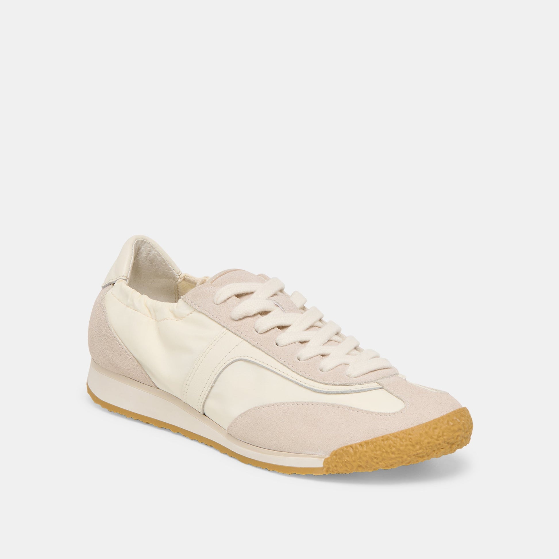Sariya White Nylon Sneakers