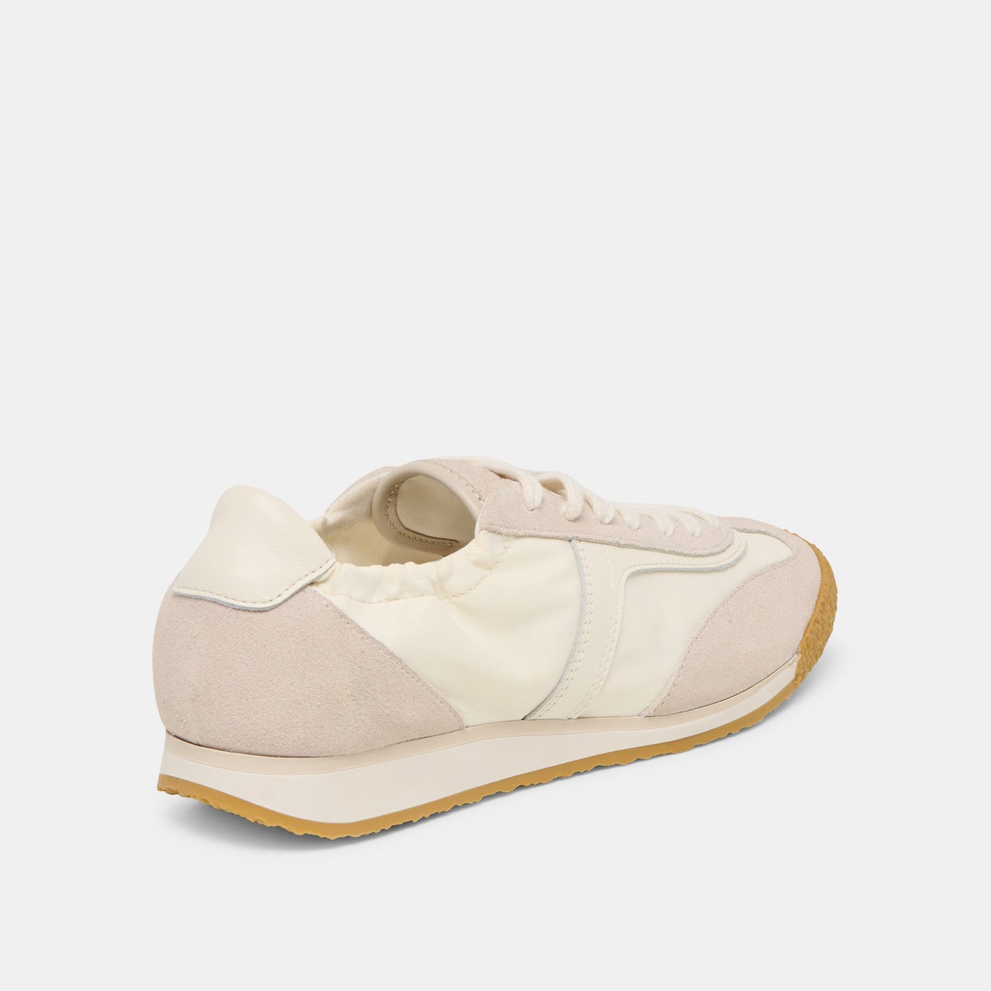 Sariya White Nylon Sneakers