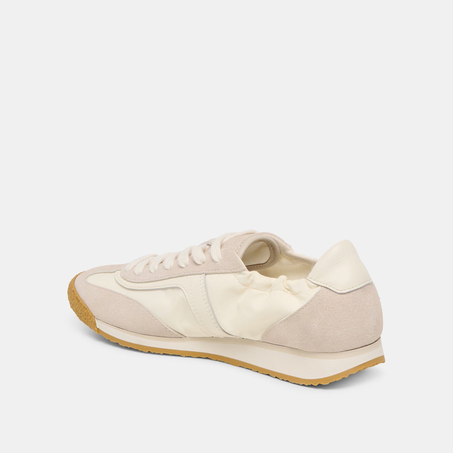 Sariya White Nylon Sneakers