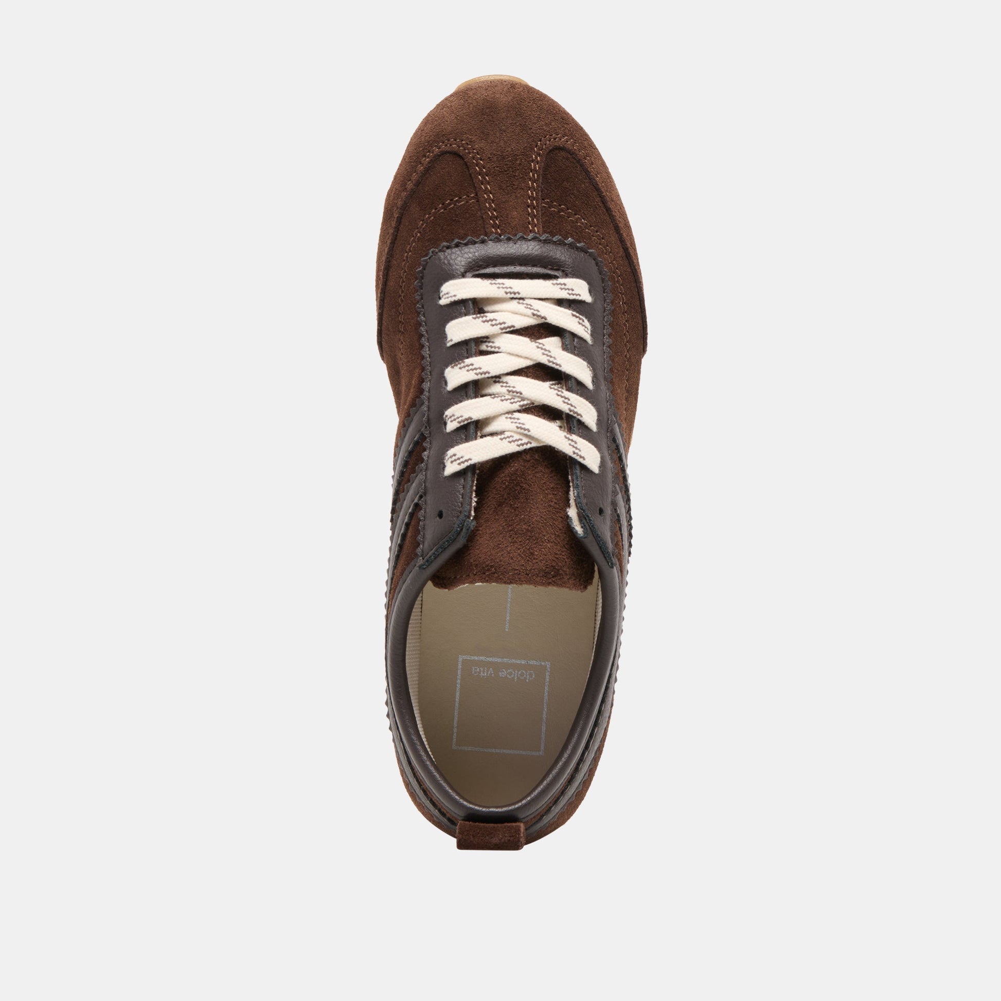 Viper Dk Brown Suede Sneakers