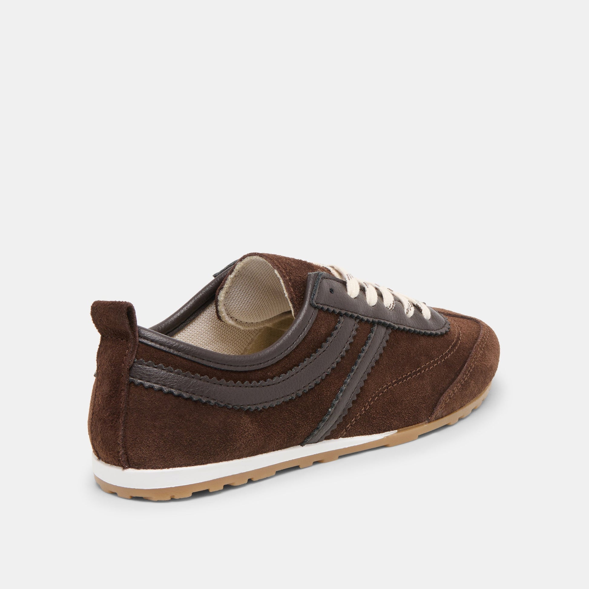 Viper Dk Brown Suede Sneakers
