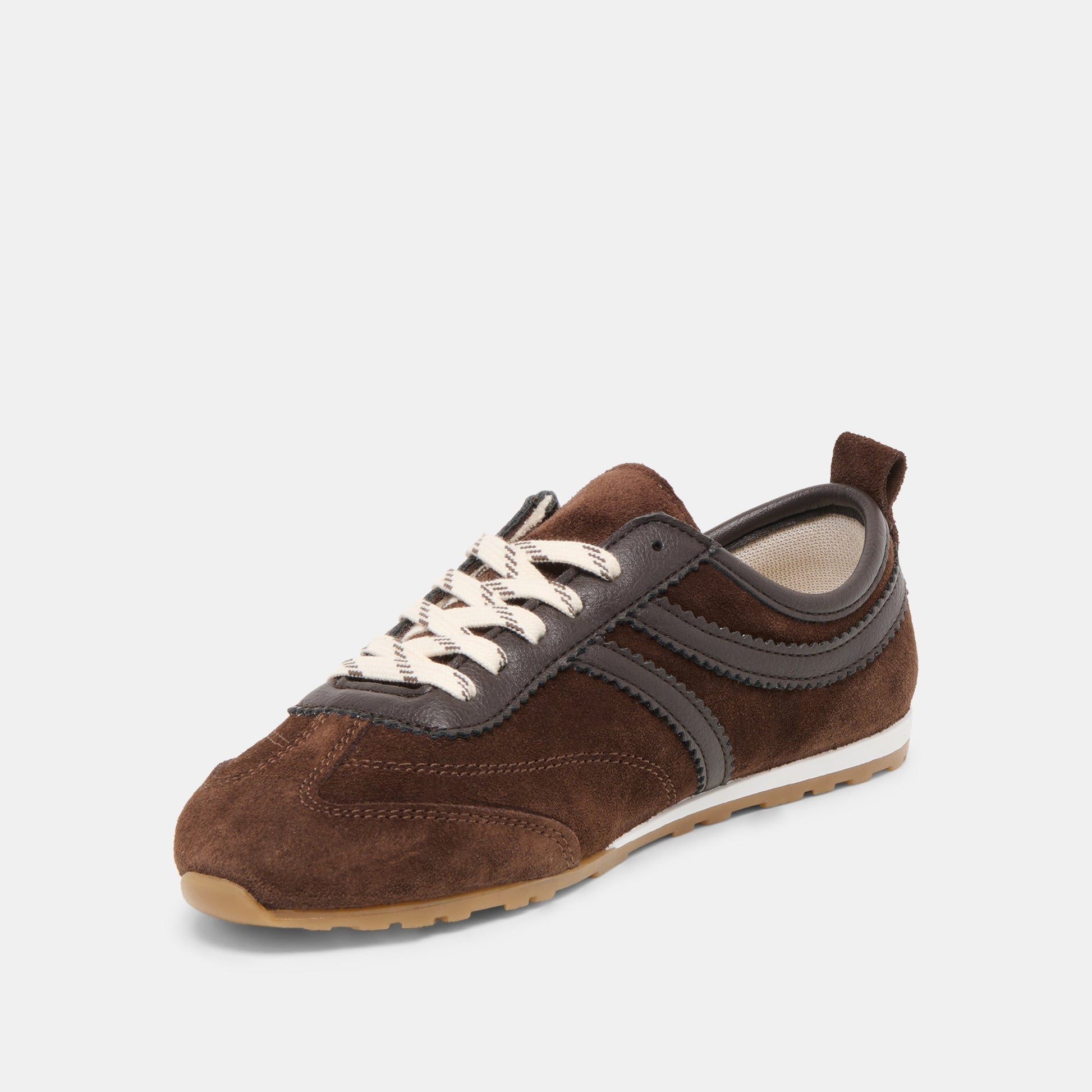 Viper Dk Brown Suede Sneakers