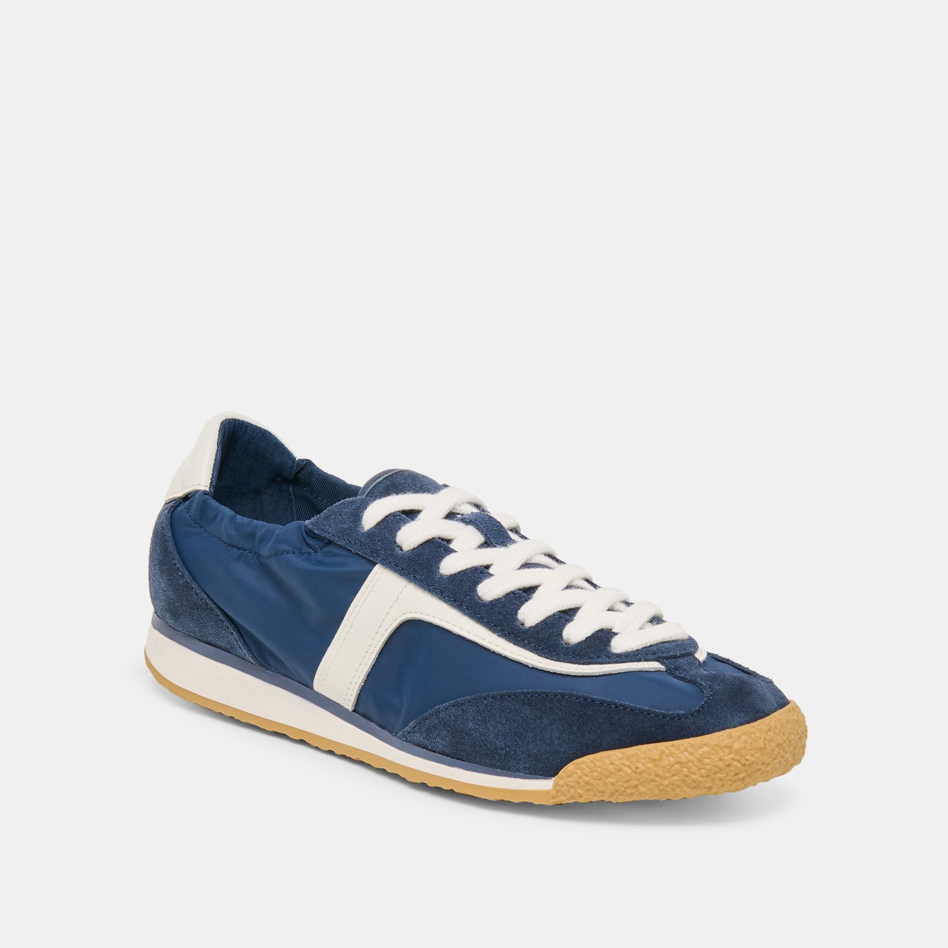 Sariya Navy Nylon Sneakers